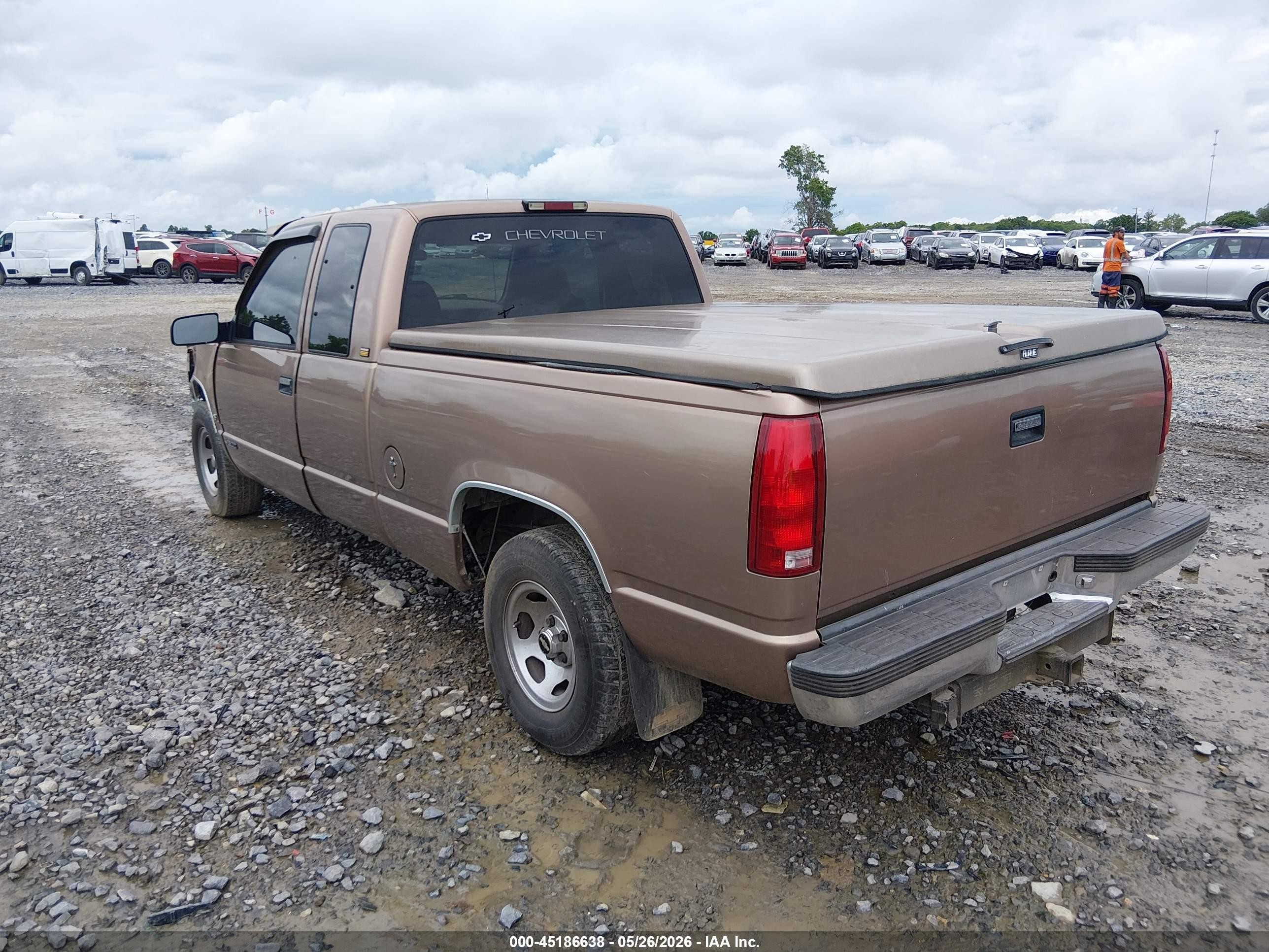 1995 Chevrolet Gmt-400 C1500 Tan vin: 1GCEC19K5SE196627