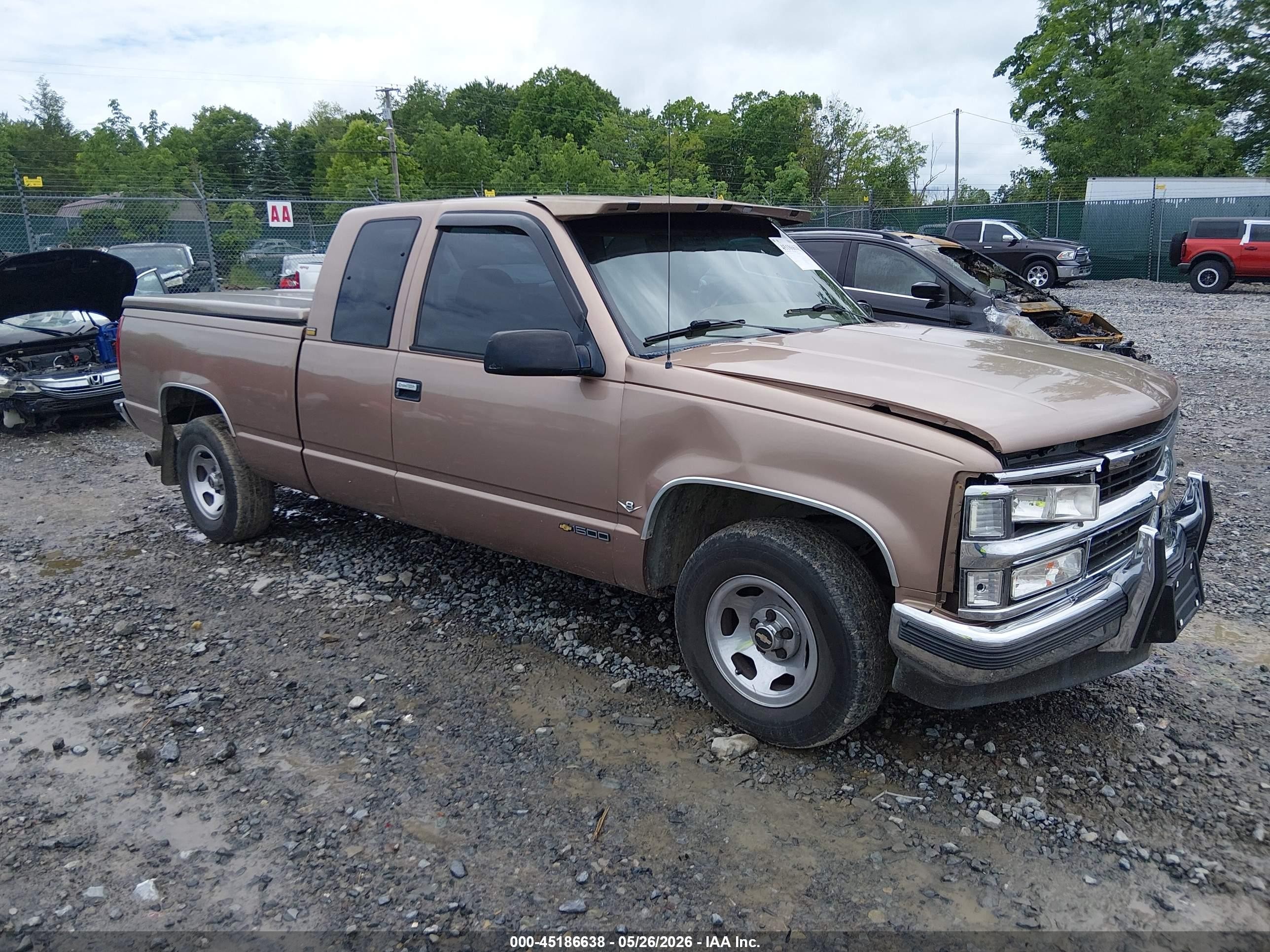 1995 Chevrolet Gmt-400 C1500 Tan vin: 1GCEC19K5SE196627