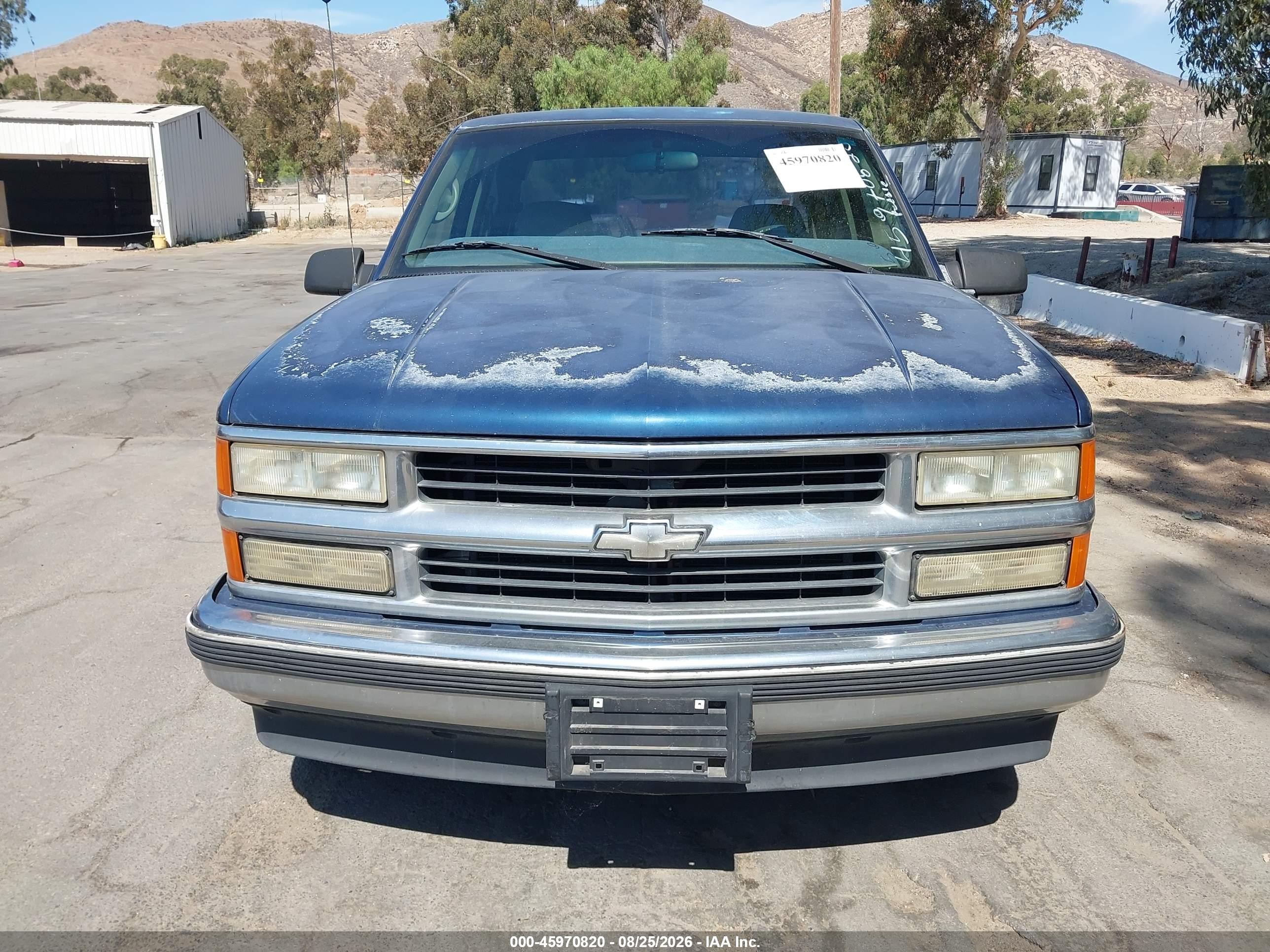 1998 Chevrolet C1500 Fleetside Cmi Blue vin: 1GCEC19M3WE214419