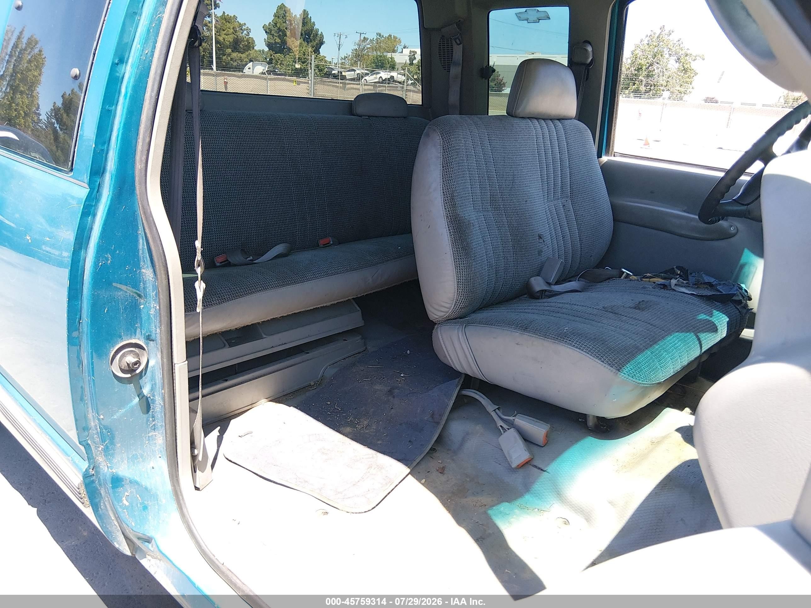 1998 Chevrolet C/k 1500 Fleetside Cmi Green vin: 1GCEC19M5WE231433