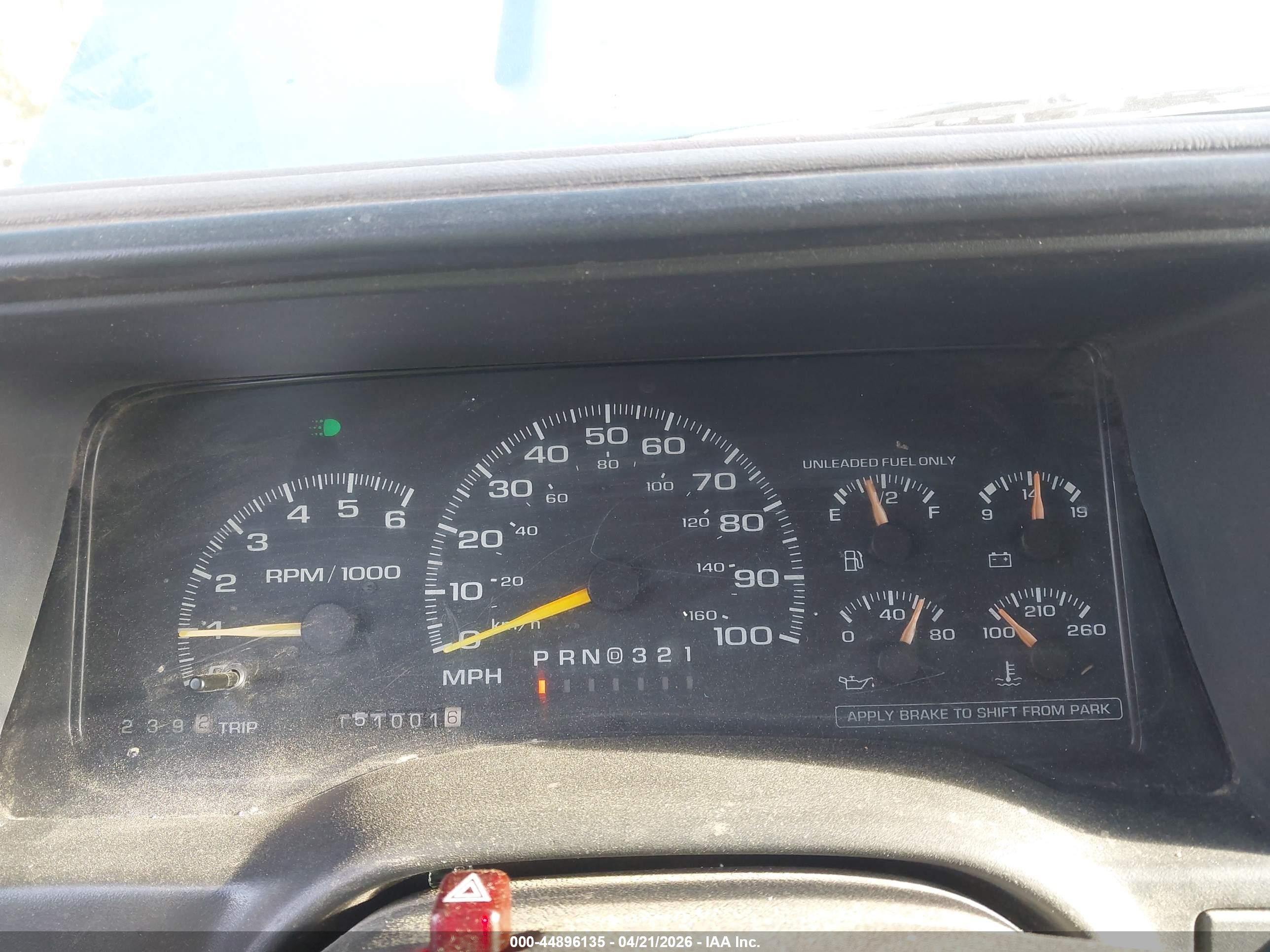 1998 Chevrolet C1500 Fleetside/sportside Бирюзовый vin: 1GCEC19M5WE235630