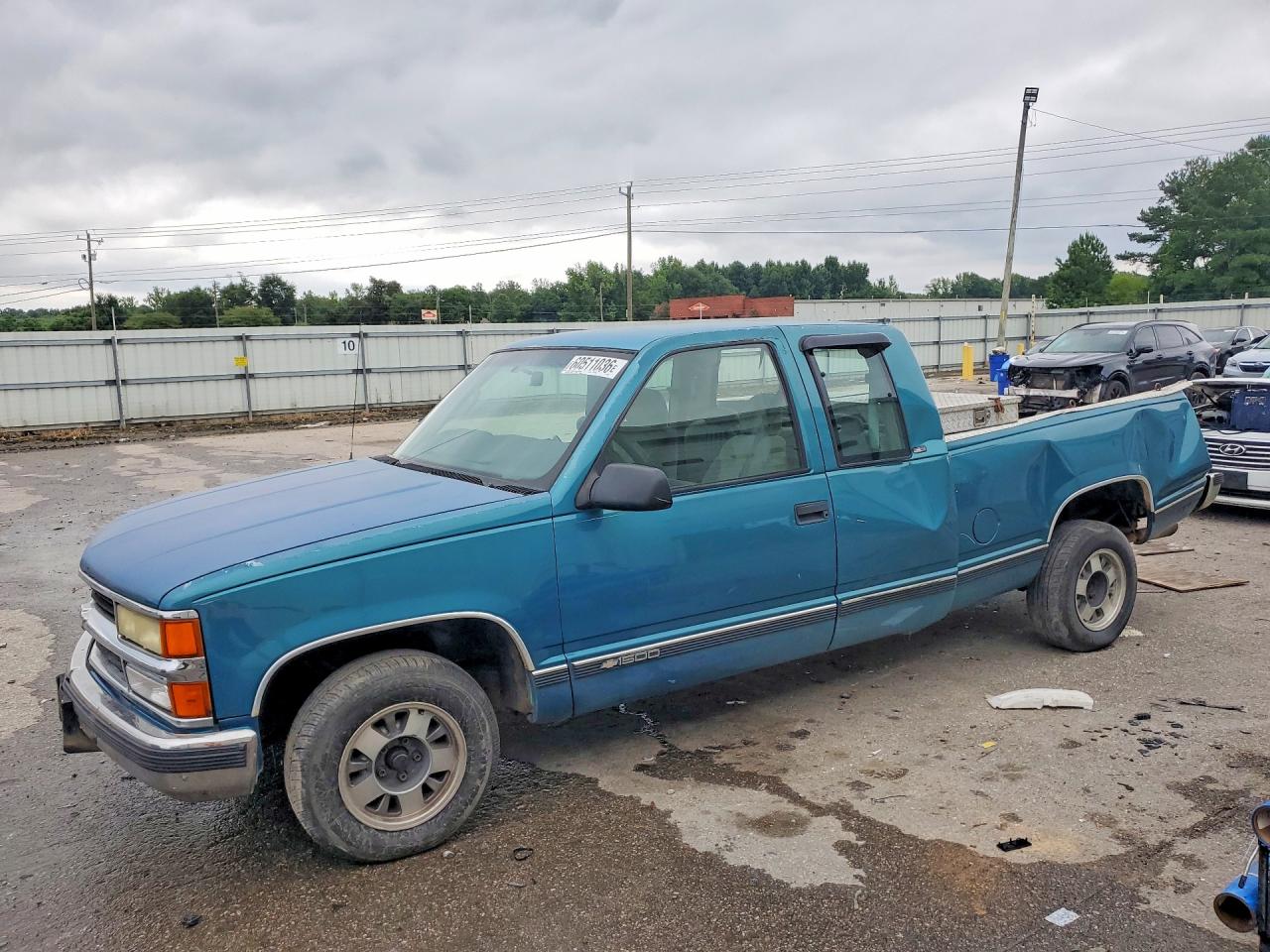 1998 Chevrolet Gmt-400 C1500 Teal vin: 1GCEC19M7WE220997