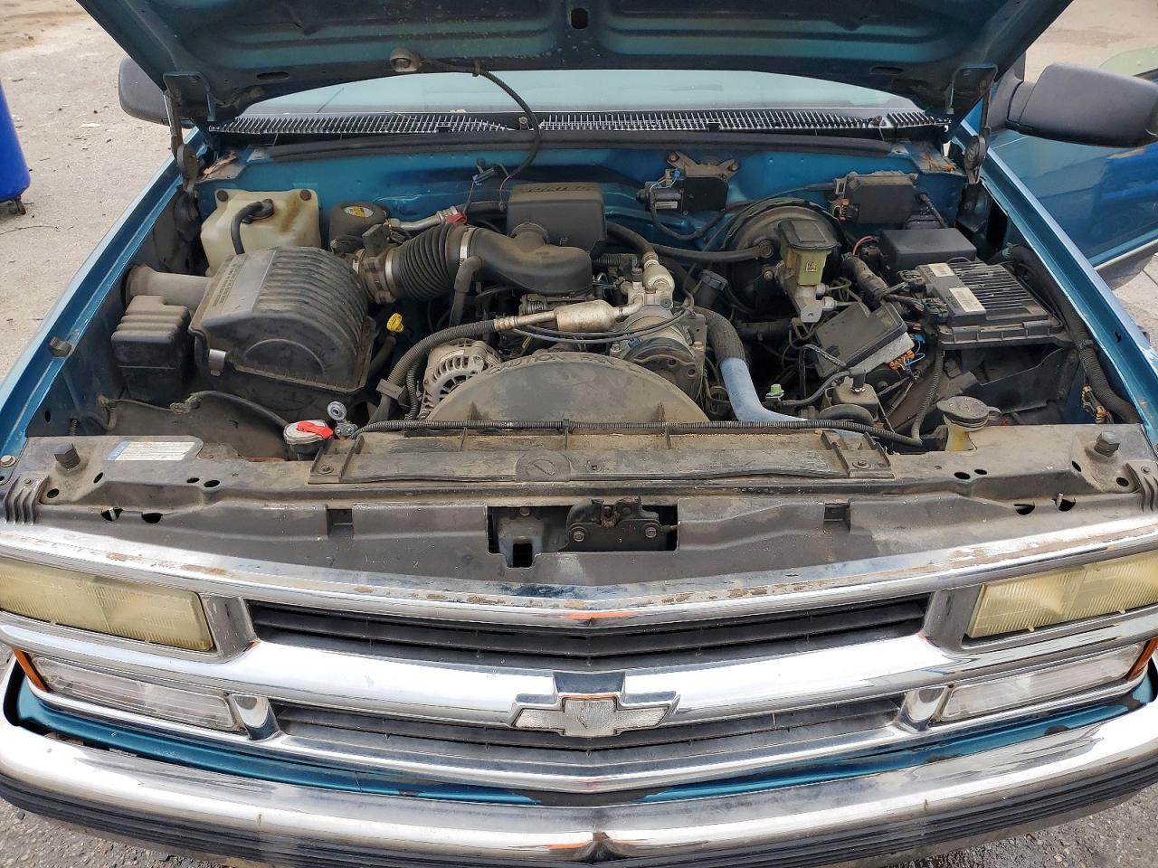 1998 Chevrolet Gmt-400 C1500 Teal vin: 1GCEC19M7WE220997