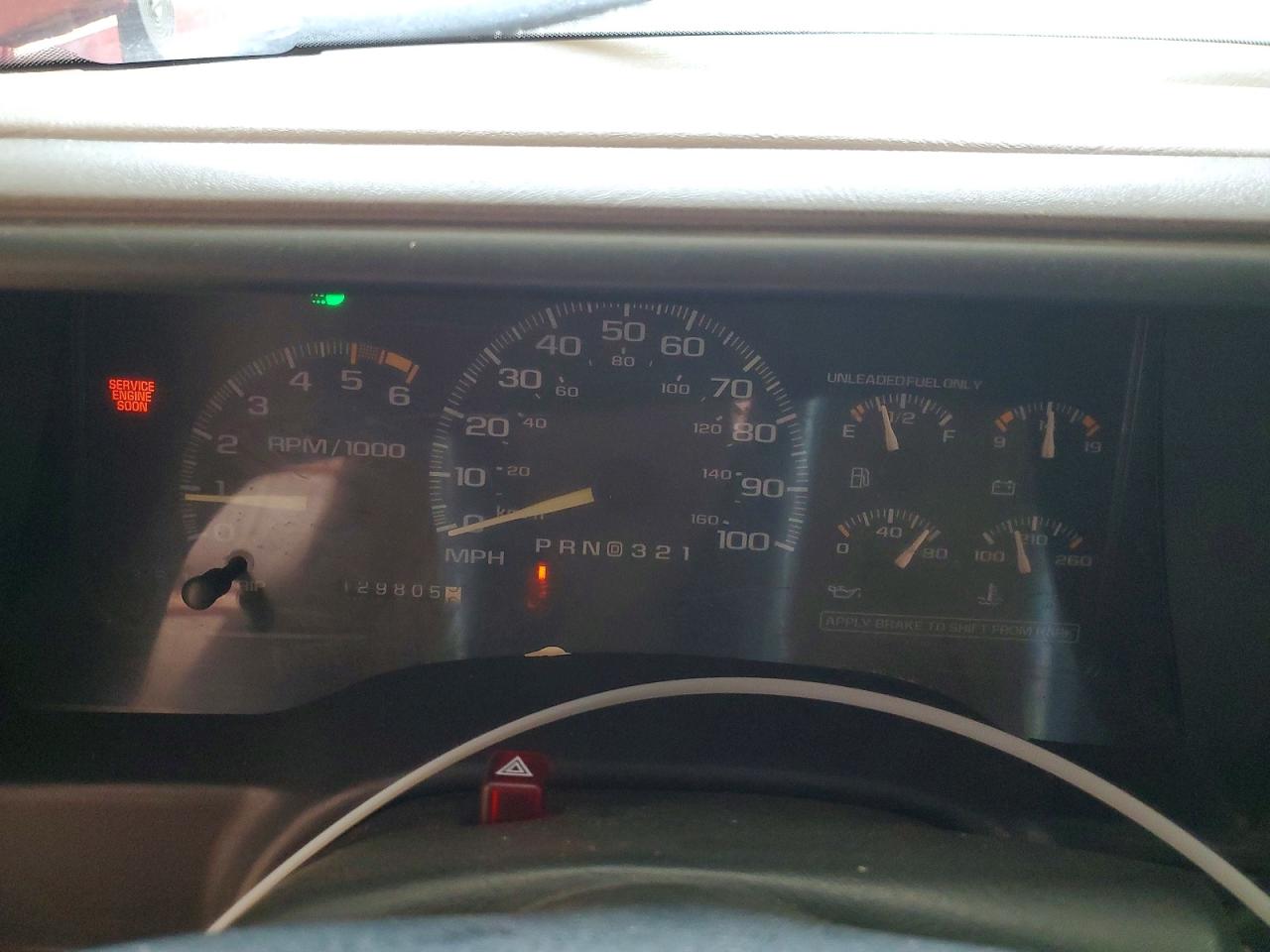 1996 Chevrolet Gmt-400 C1500 Red vin: 1GCEC19R1TE122264