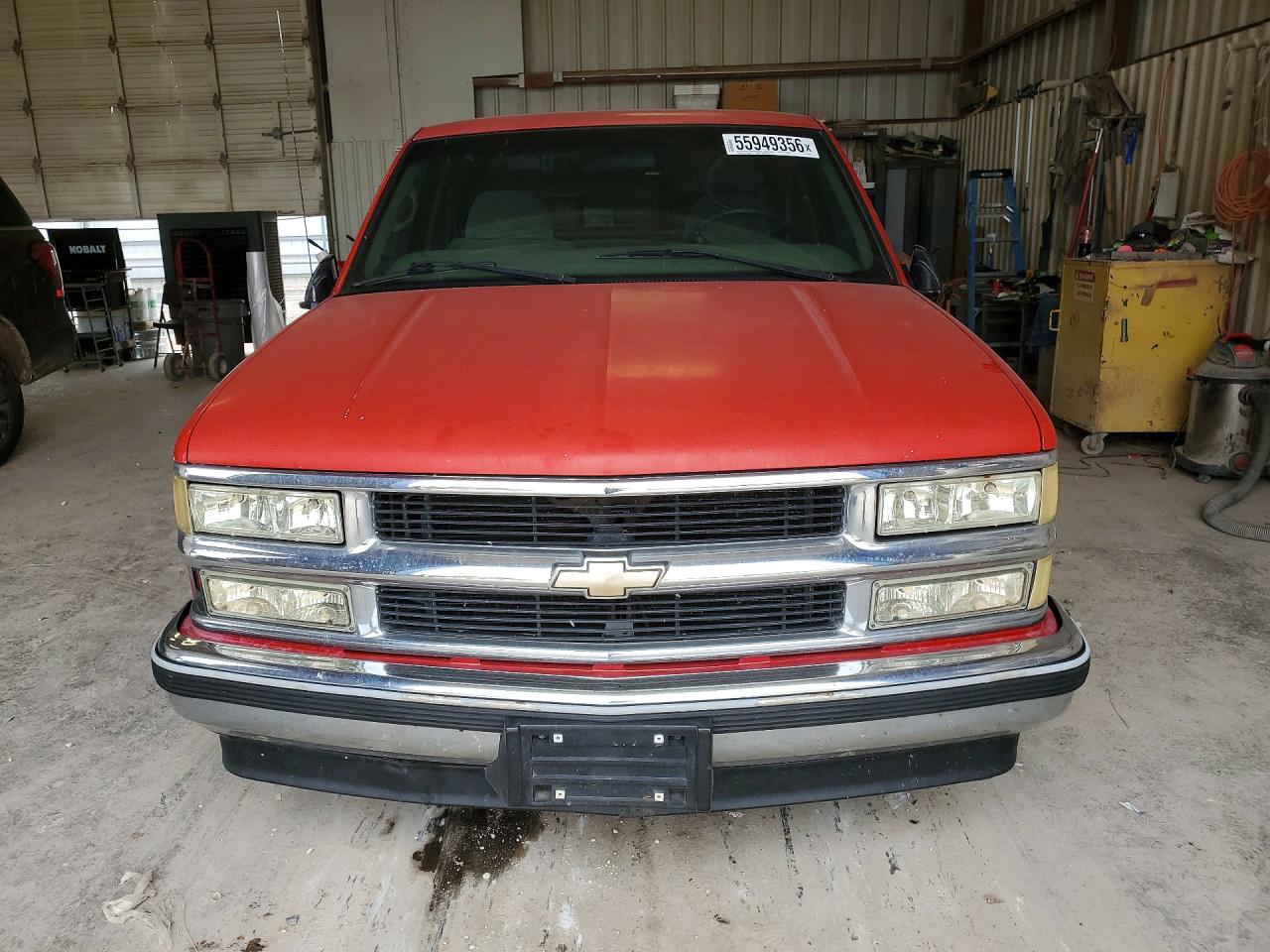 1996 Chevrolet Gmt-400 C1500 Red vin: 1GCEC19R1TE122264
