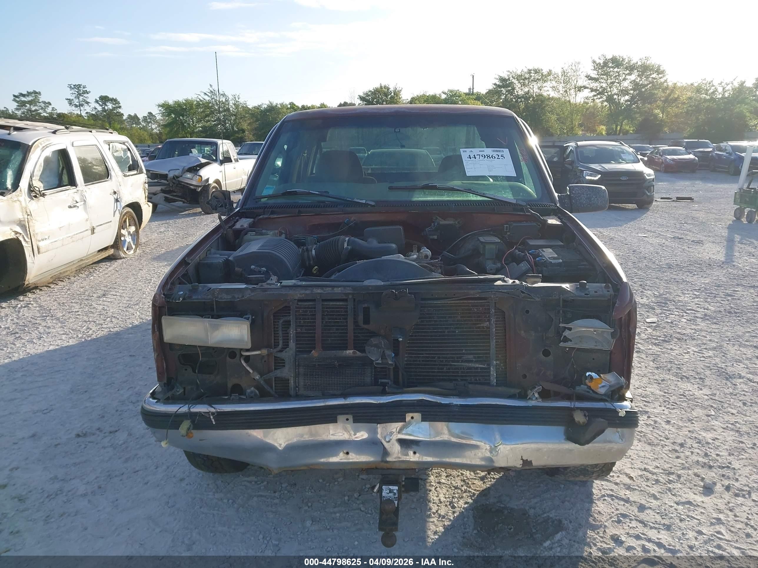 1999 Chevrolet C1500 Ls Бордовый vin: 1GCEC19R2XR113118