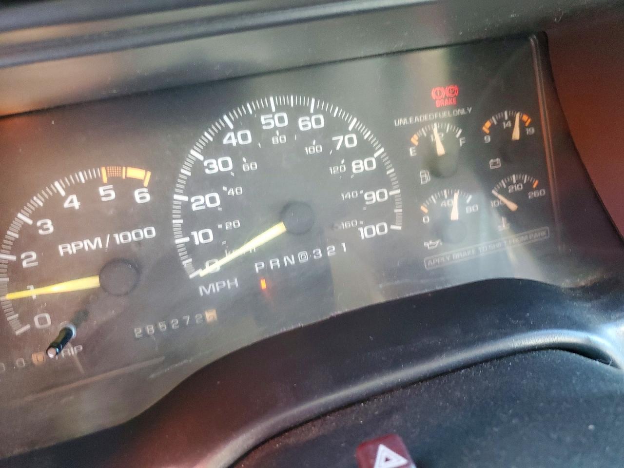 1997 Chevrolet Gmt-400 C1500 Black vin: 1GCEC19R6TE239242