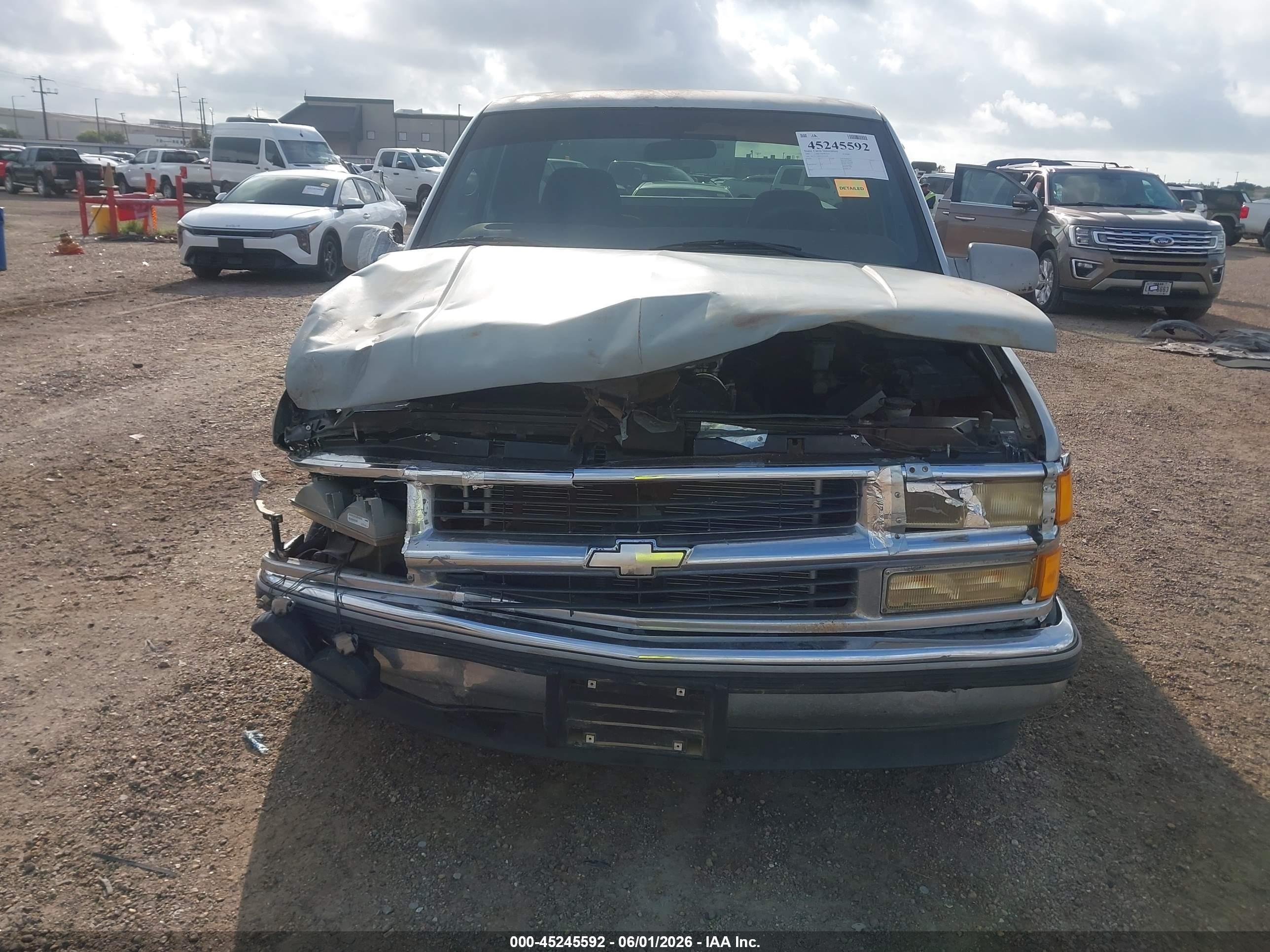 1997 Chevrolet C1500 Fleetside Burgundy vin: 1GCEC19R6VE220709