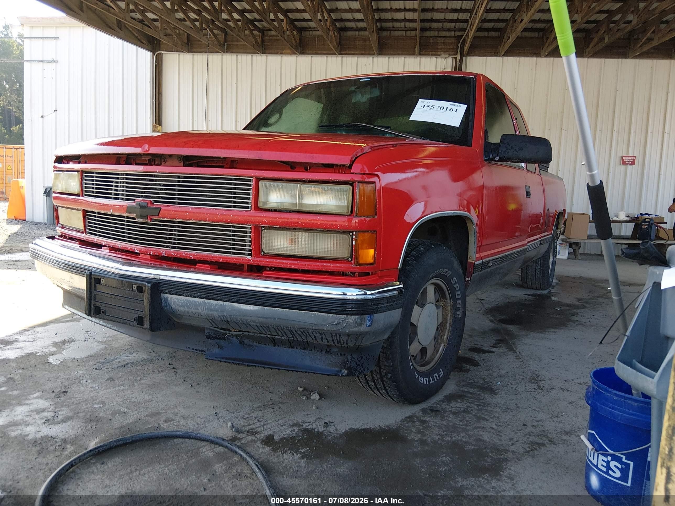 1996 Chevrolet Gmt-400 C1500 Красный vin: 1GCEC19R7TE229660