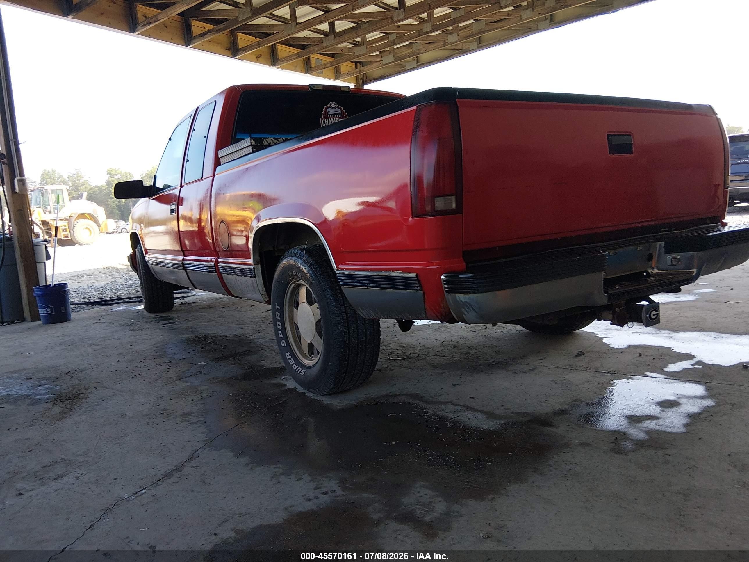 1996 Chevrolet Gmt-400 C1500 Красный vin: 1GCEC19R7TE229660