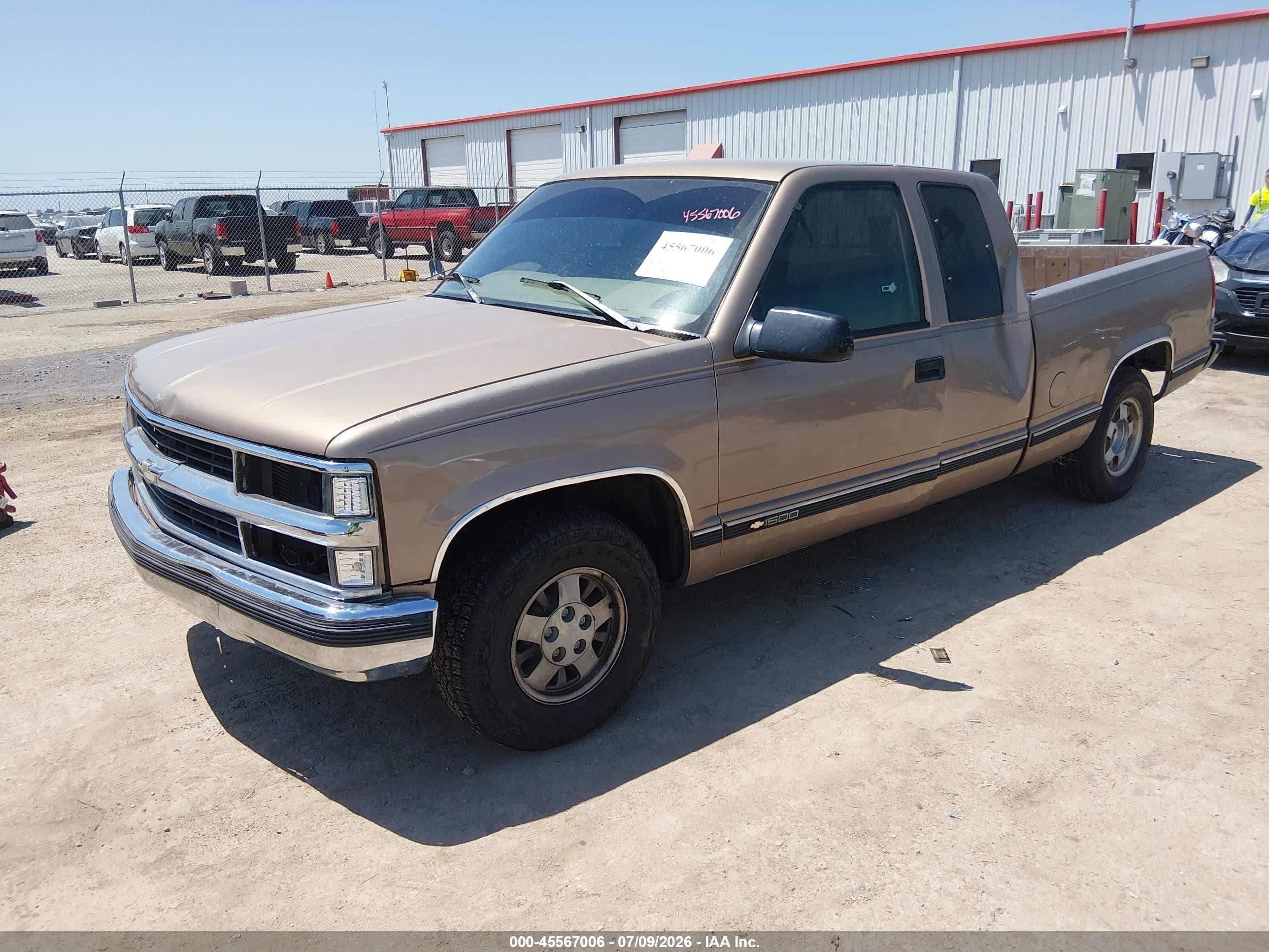 1997 Chevrolet C1500 Fleetside Champagne vin: 1GCEC19RXVE142113