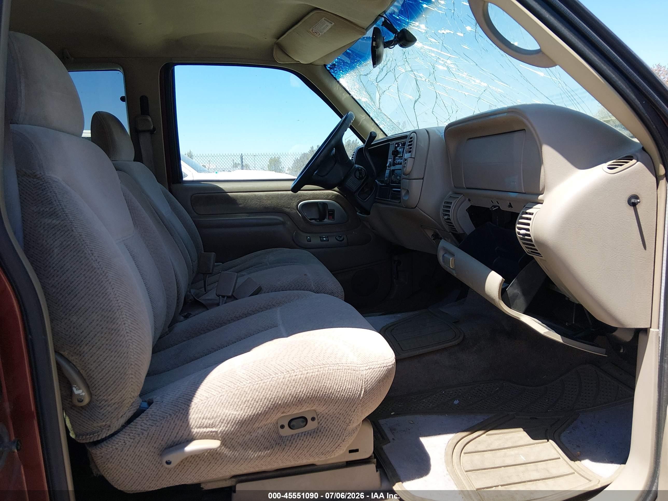 1998 Chevrolet C/k 1500 Fleetside Maroon vin: 1GCEC19RXWR139691
