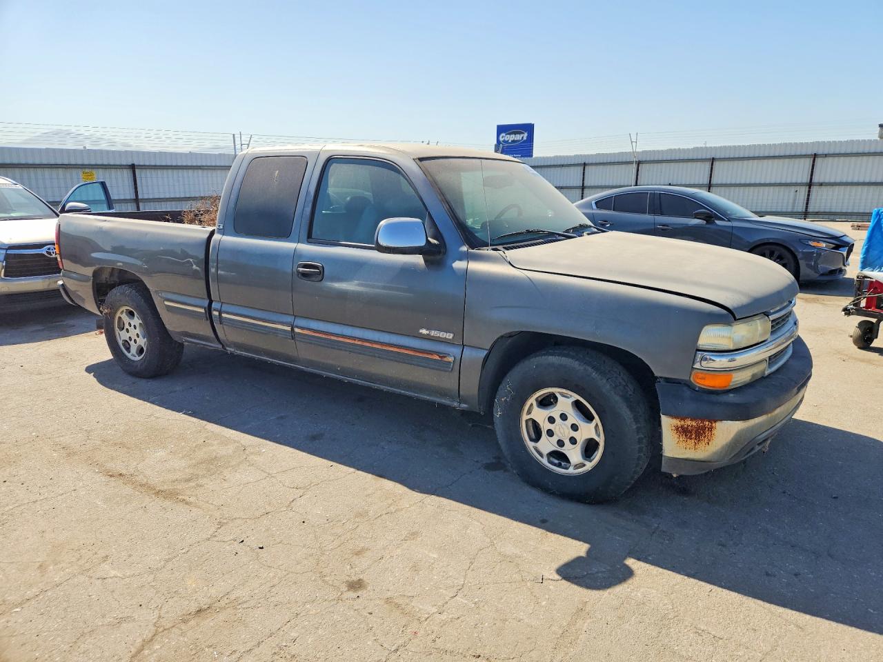2001 Chevrolet Silverado C1500 Серый vin: 1GCEC19T01Z107420