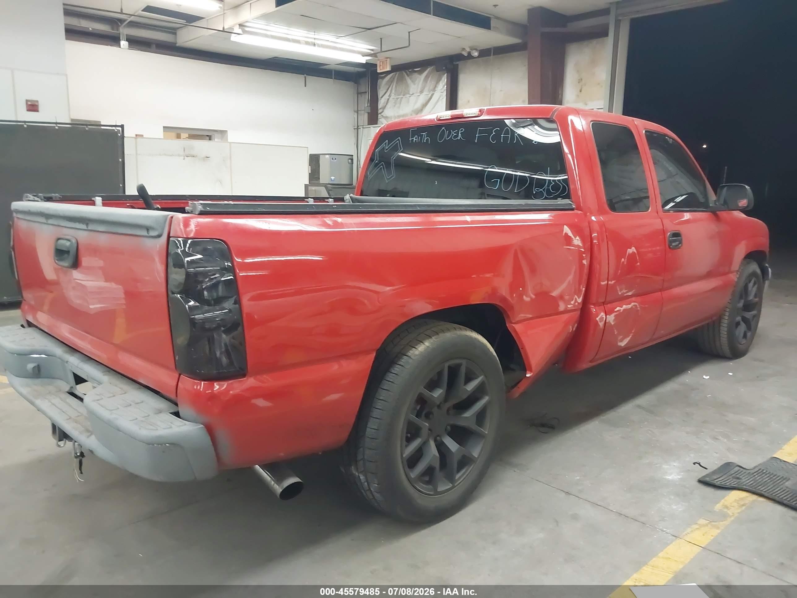 2001 Chevrolet Silverado 1500 Ls Red vin: 1GCEC19T01Z165365