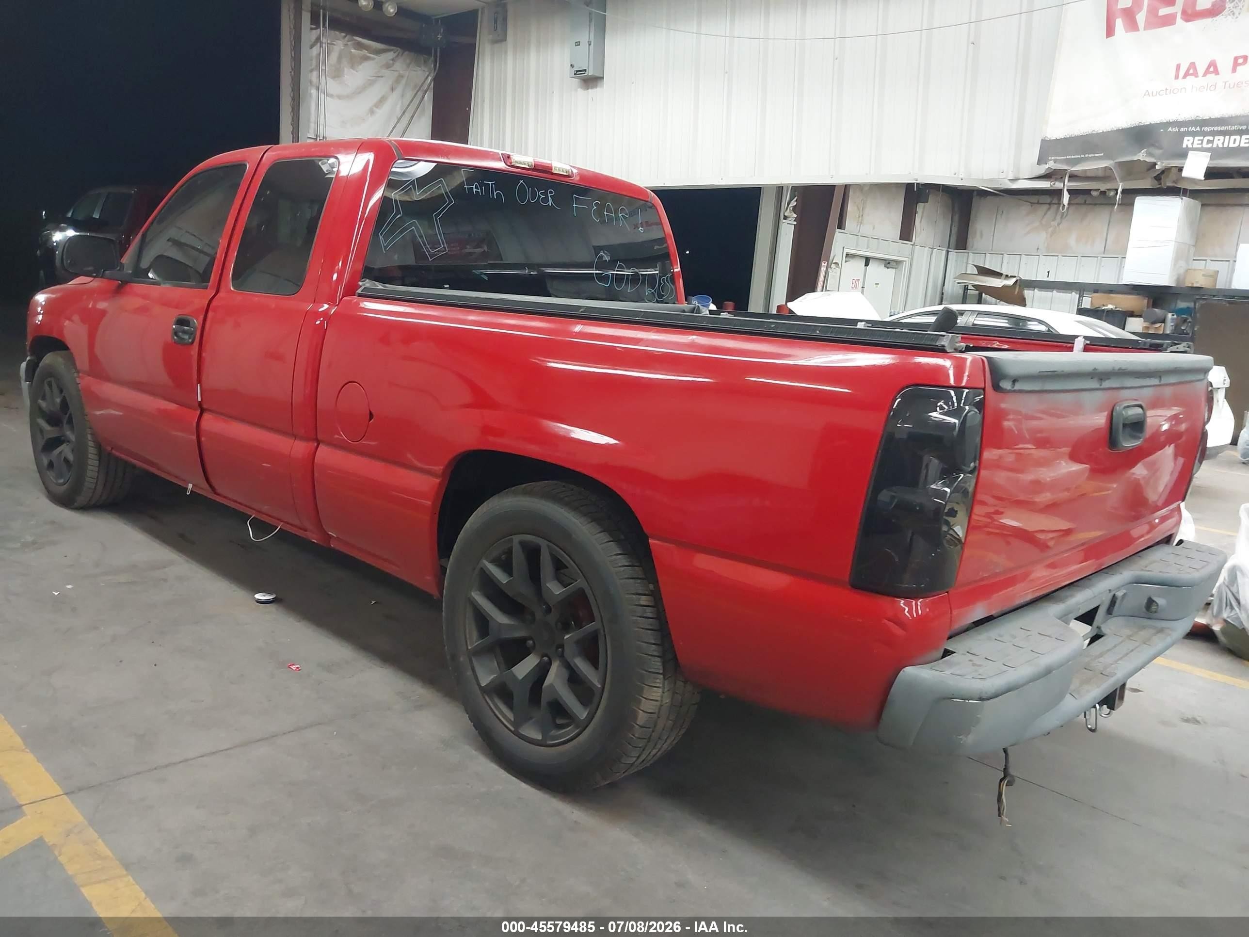 2001 Chevrolet Silverado 1500 Ls Red vin: 1GCEC19T01Z165365
