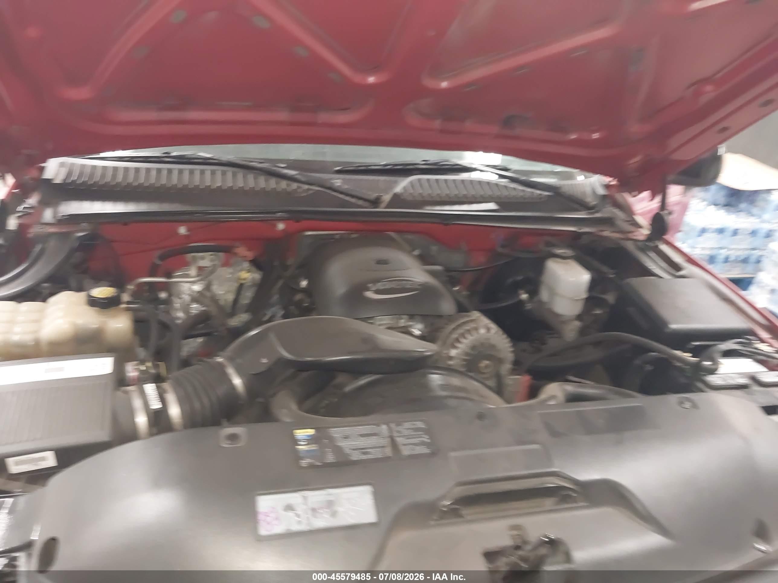 2001 Chevrolet Silverado 1500 Ls Red vin: 1GCEC19T01Z165365