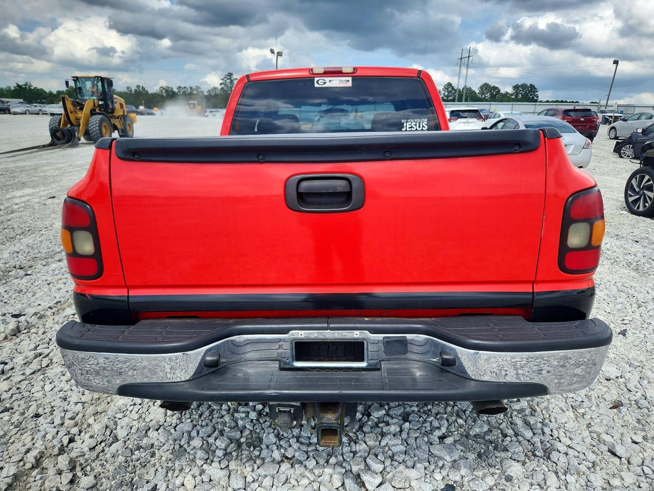 2004 Chevrolet Silverado C1500 Red vin: 1GCEC19T04Z147663