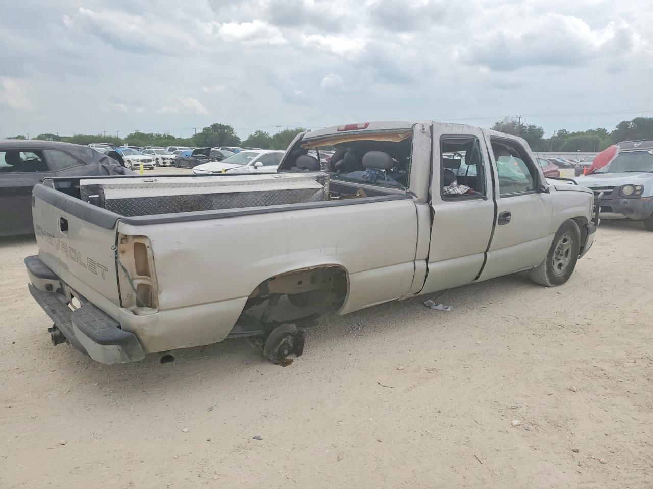 2004 Chevrolet Silverado C1500 Серый vin: 1GCEC19T04Z352044