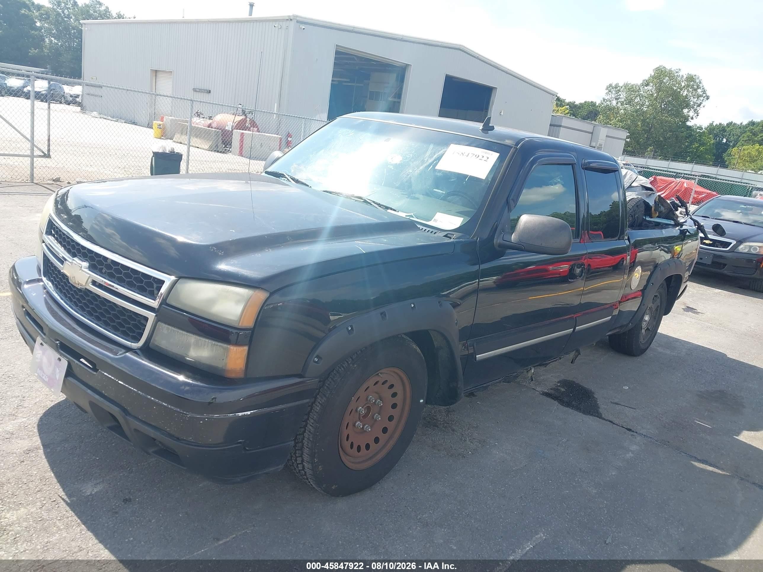 2006 Chevrolet Silverado 1500 Lt2 Black vin: 1GCEC19T16Z175068
