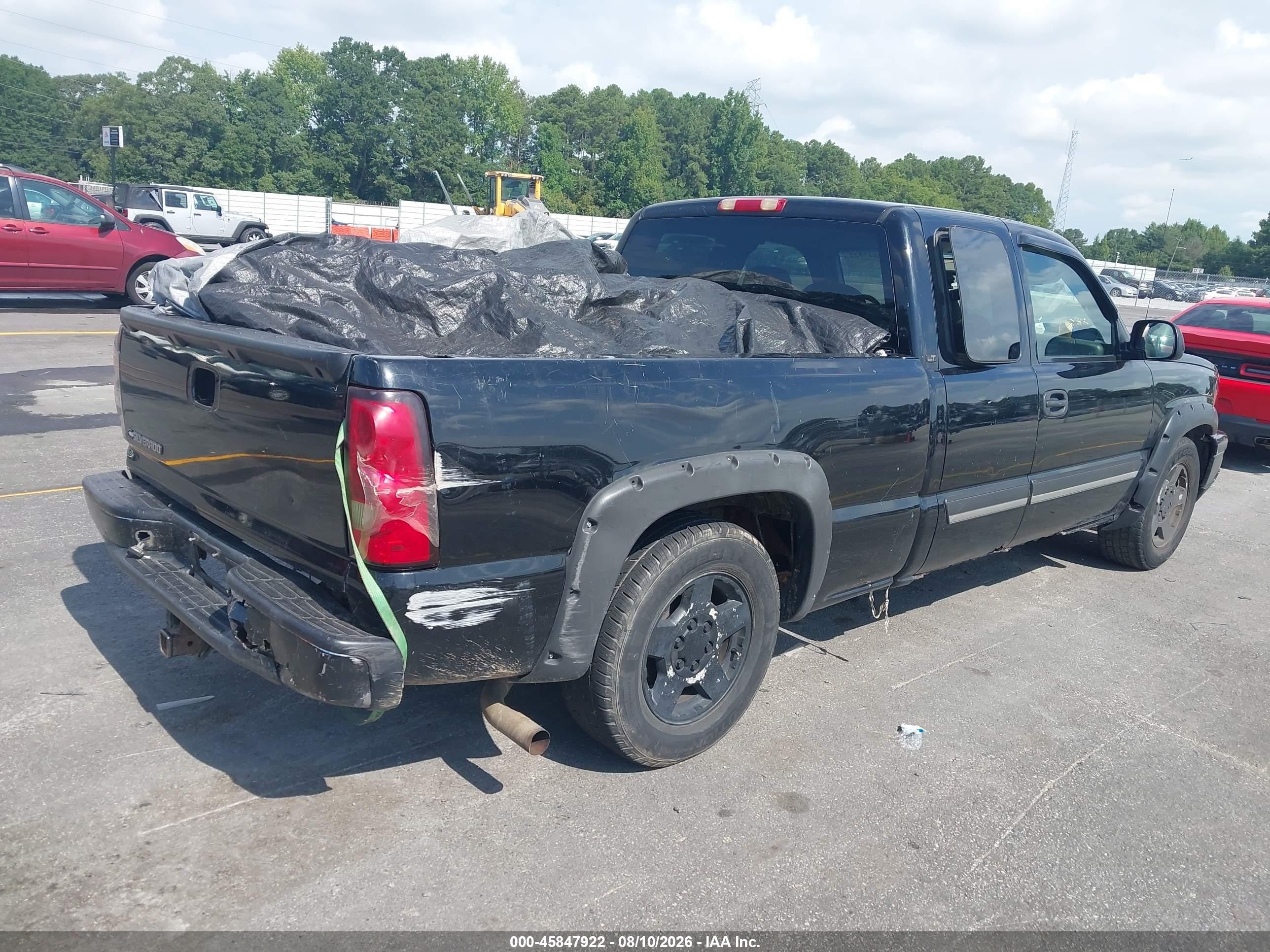 2006 Chevrolet Silverado 1500 Lt2 Black vin: 1GCEC19T16Z175068