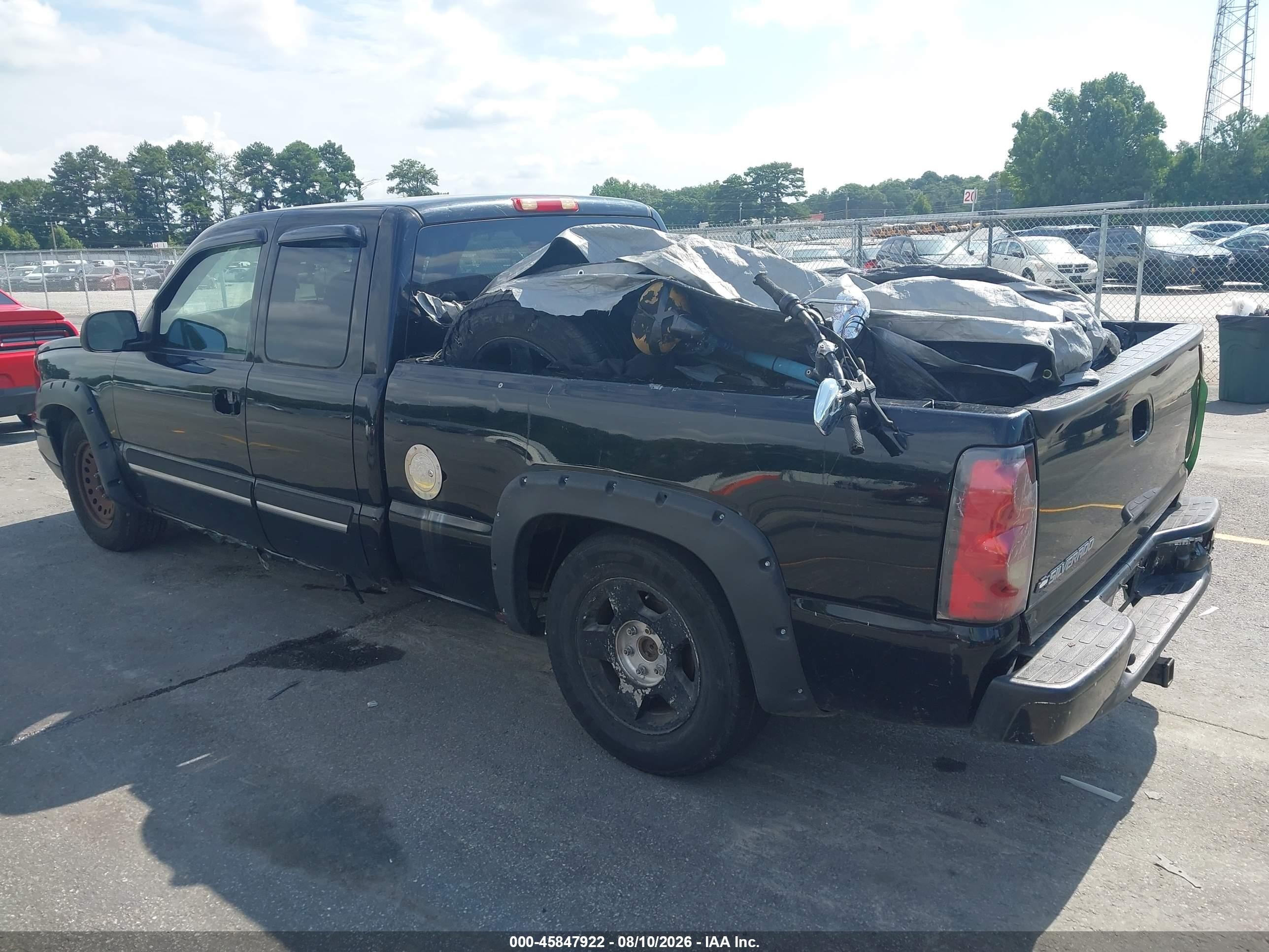 2006 Chevrolet Silverado 1500 Lt2 Black vin: 1GCEC19T16Z175068