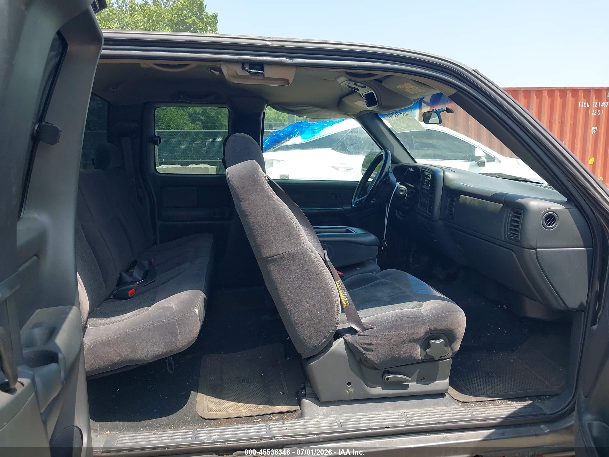 2002 Chevrolet Silverado 1500 Ls Gray vin: 1GCEC19T22E168647