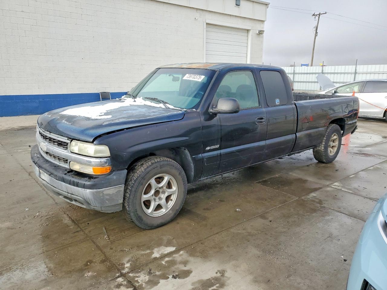 2002 Chevrolet Silverado C1500 Black vin: 1GCEC19T22E176909