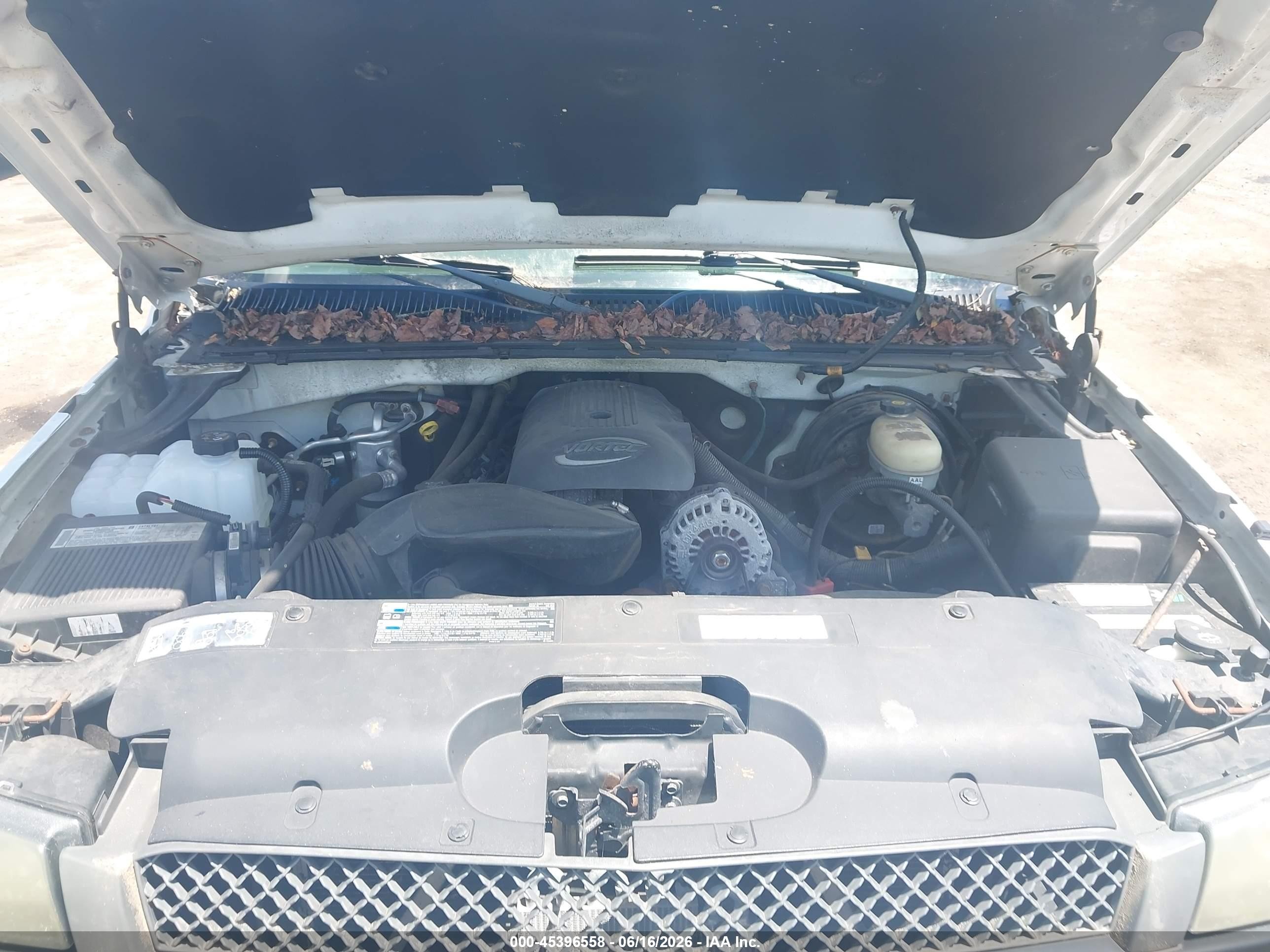 2005 Chevrolet Silverado 1500 Ls White vin: 1GCEC19T25Z240024