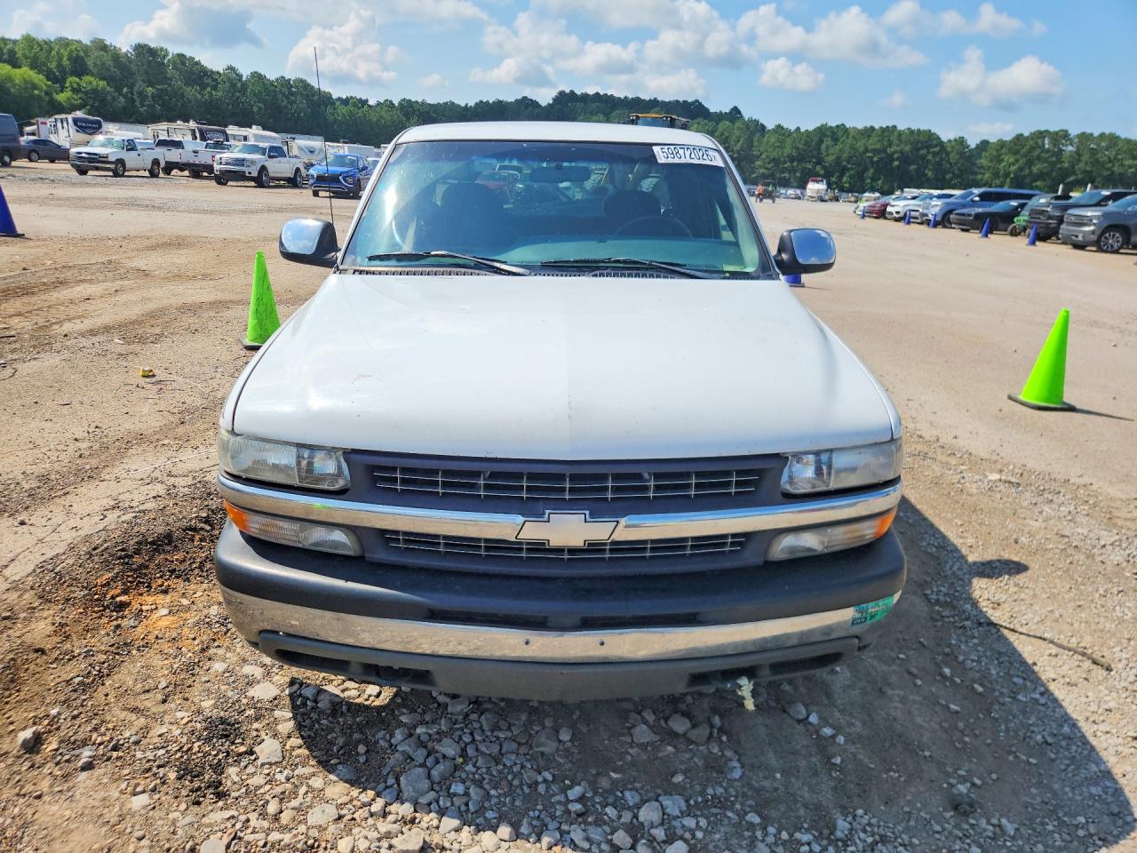 1999 Chevrolet Silverado C1500 White vin: 1GCEC19T2XZ146714