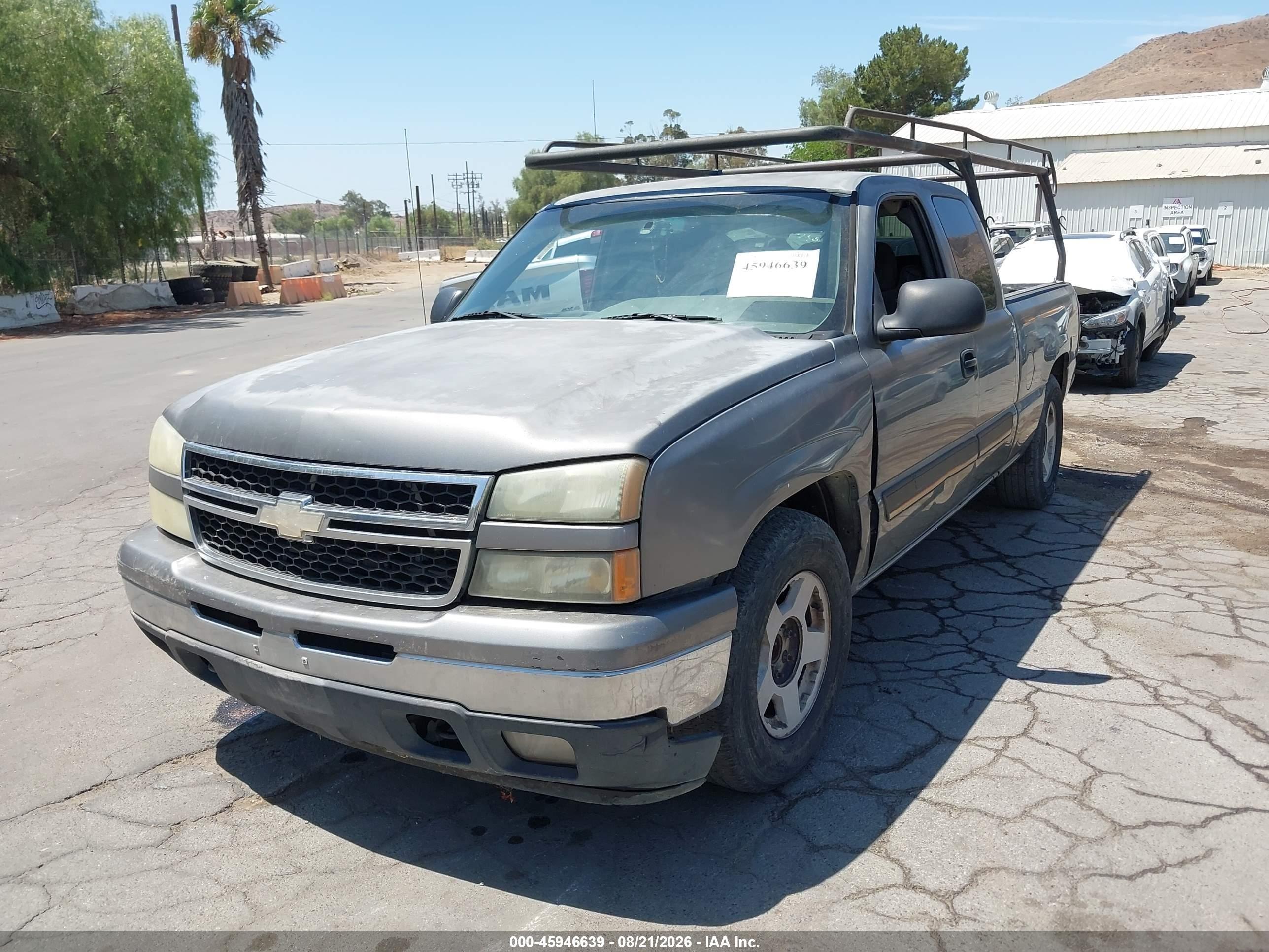 2006 Chevrolet Silverado 1500 Lt1 Gray vin: 1GCEC19T36Z148163