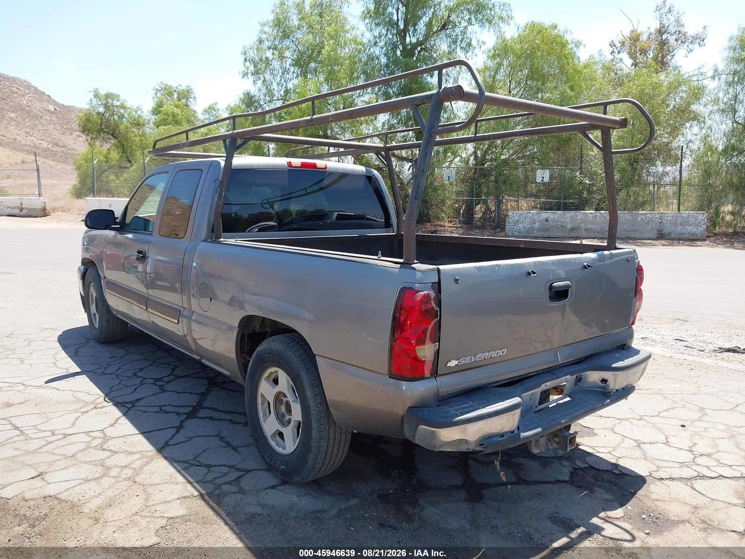 2006 Chevrolet Silverado 1500 Lt1 Gray vin: 1GCEC19T36Z148163
