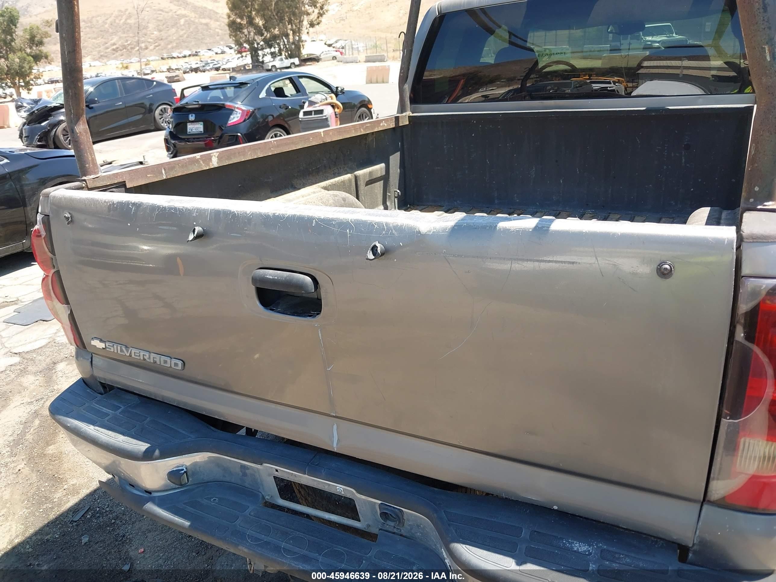 2006 Chevrolet Silverado 1500 Lt1 Gray vin: 1GCEC19T36Z148163