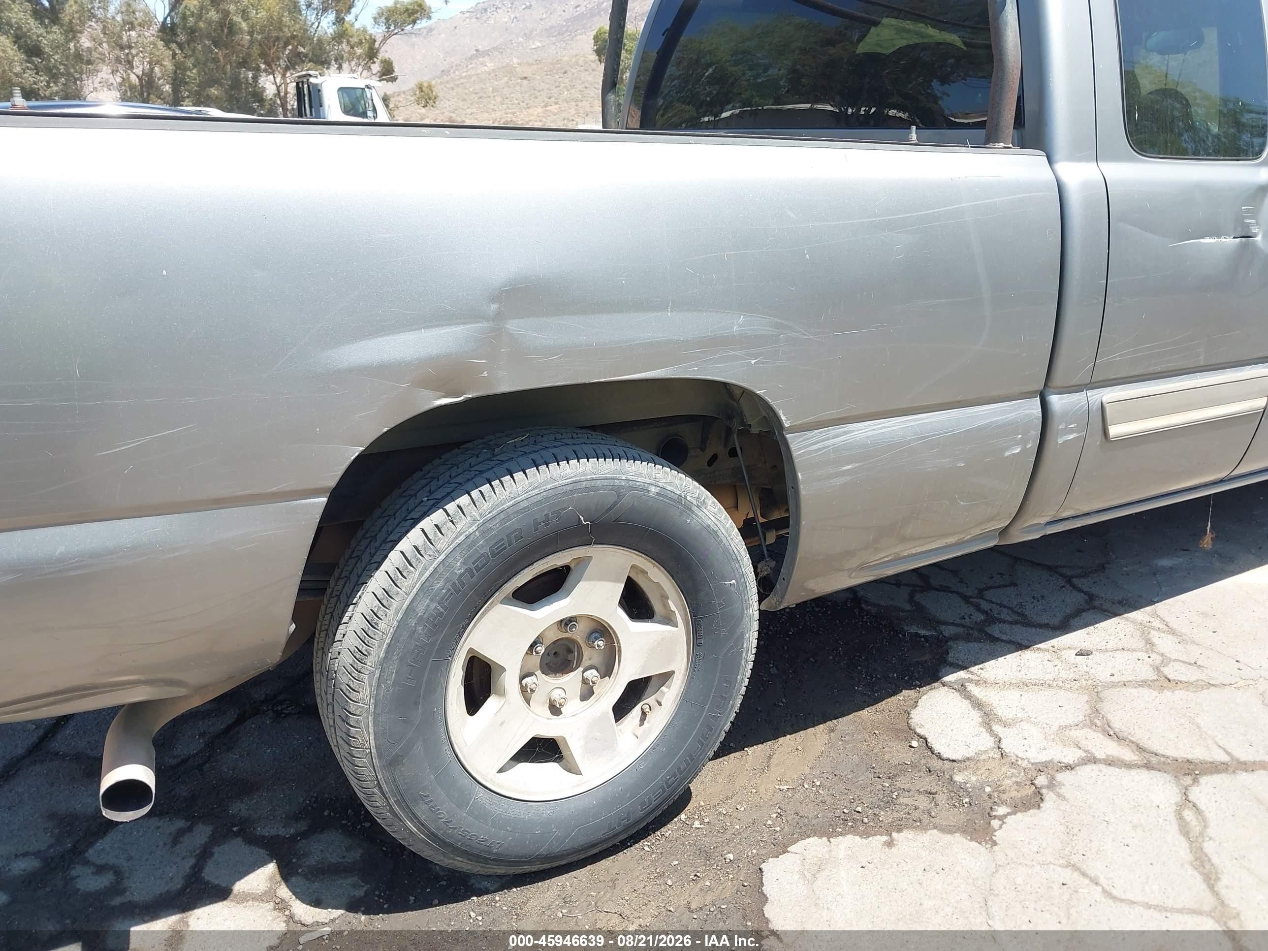 2006 Chevrolet Silverado 1500 Lt1 Gray vin: 1GCEC19T36Z148163