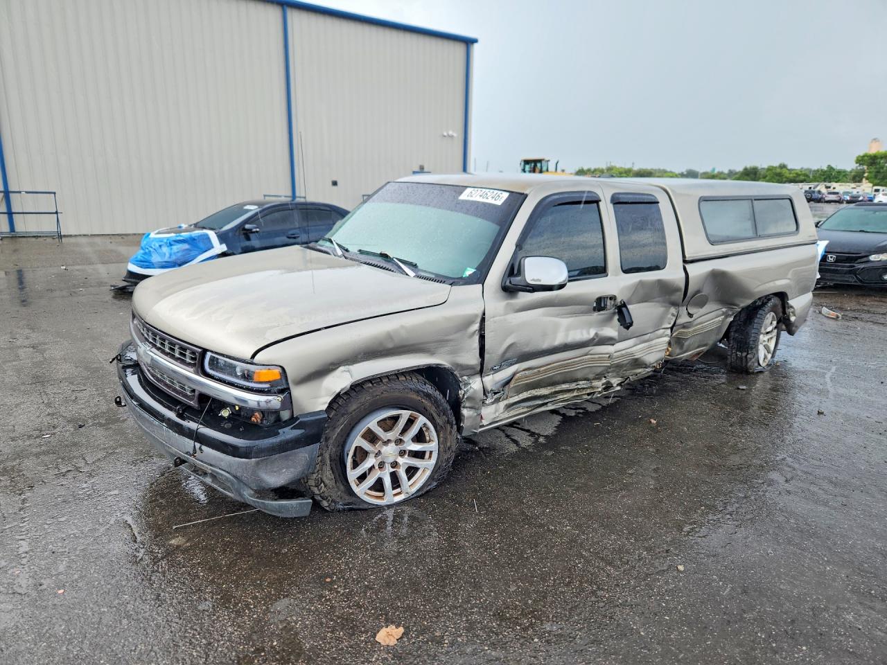 1999 Chevrolet Silverado C1500 Gray vin: 1GCEC19T3XE247770