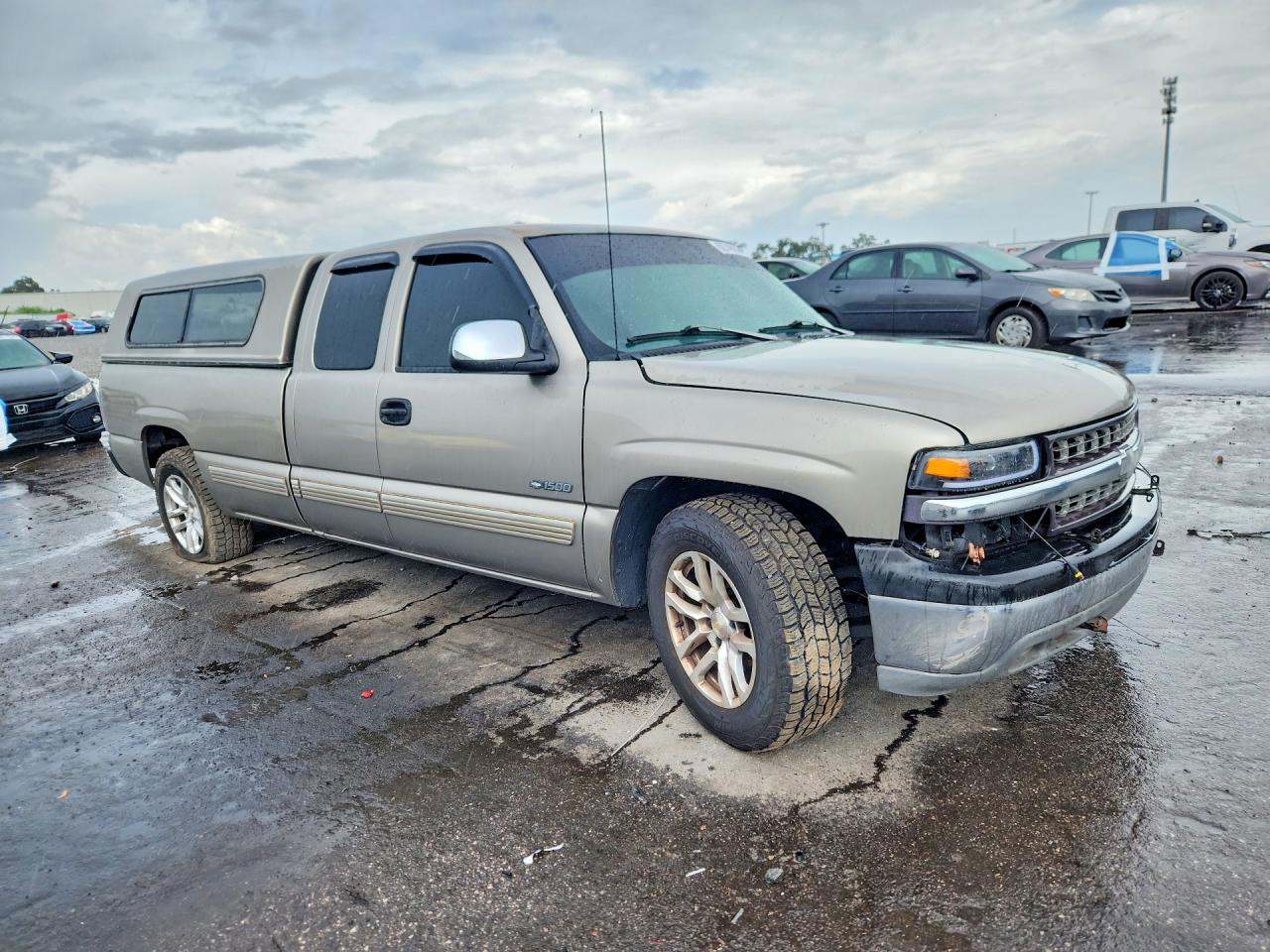1999 Chevrolet Silverado C1500 Gray vin: 1GCEC19T3XE247770