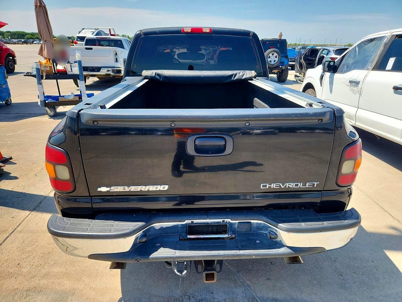 2005 Chevrolet Silverado C1500 Black vin: 1GCEC19T45Z157677