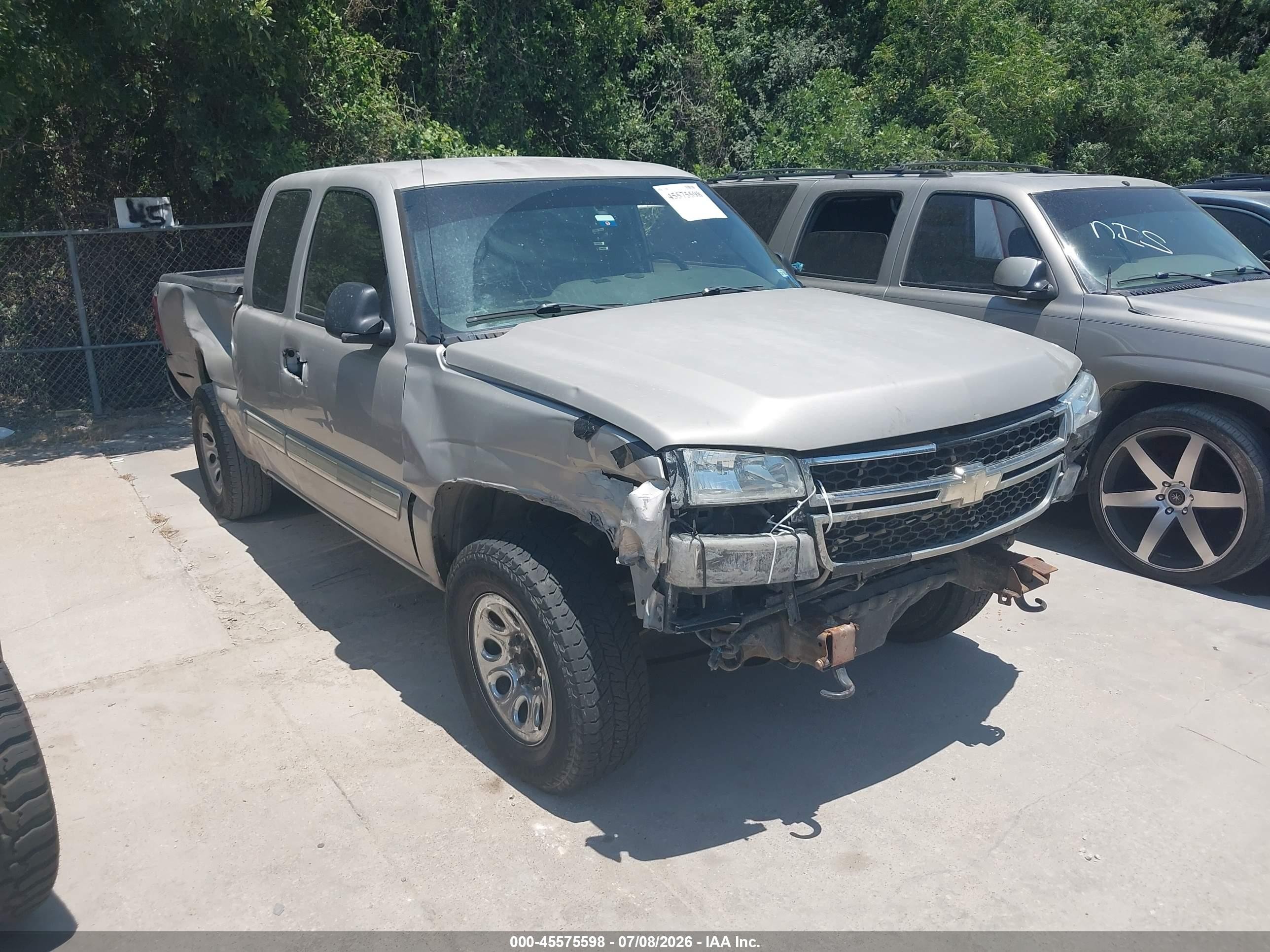 2006 Chevrolet Silverado 1500 Lt1 Gray vin: 1GCEC19T46Z158913