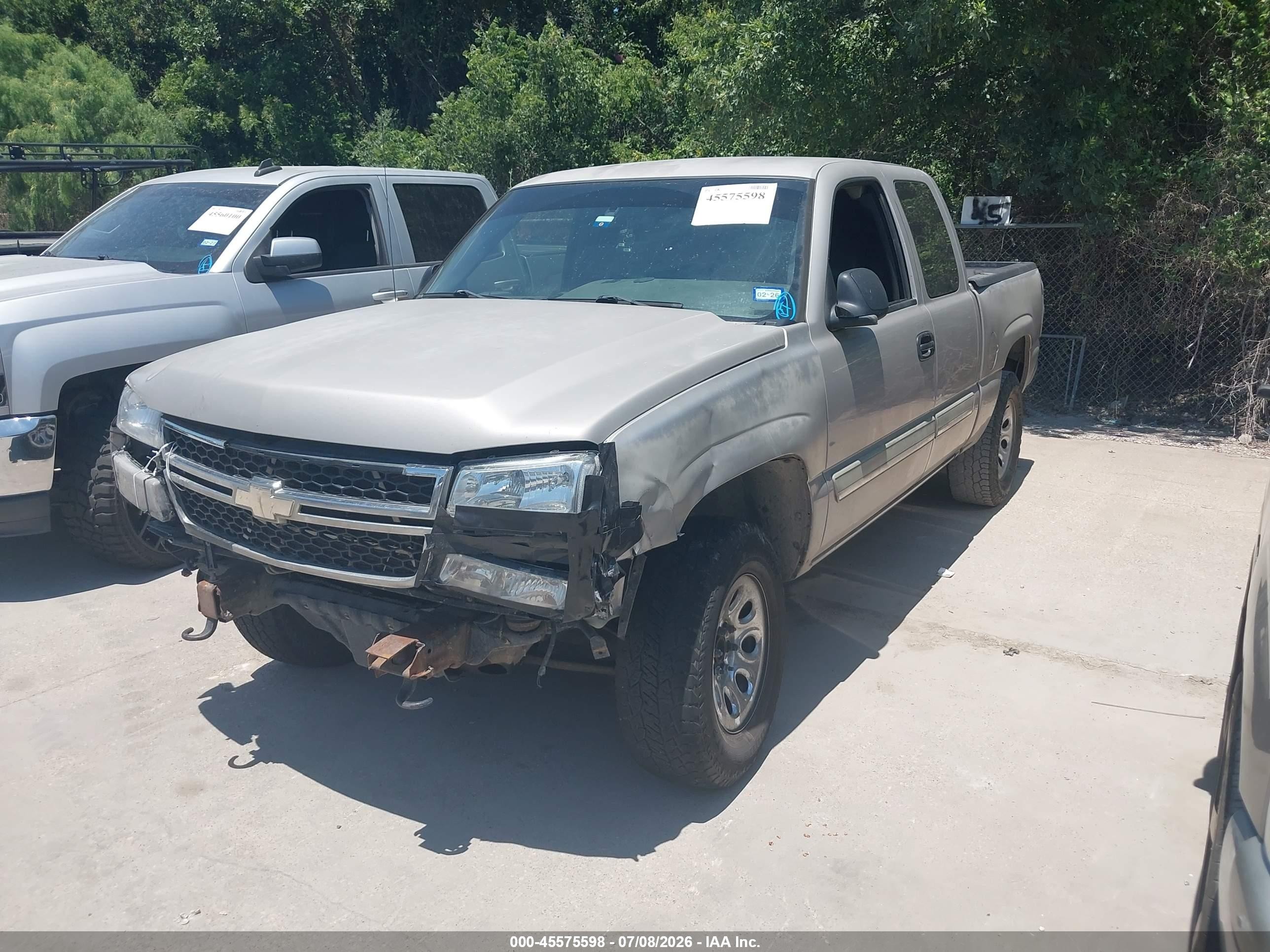 2006 Chevrolet Silverado 1500 Lt1 Gray vin: 1GCEC19T46Z158913