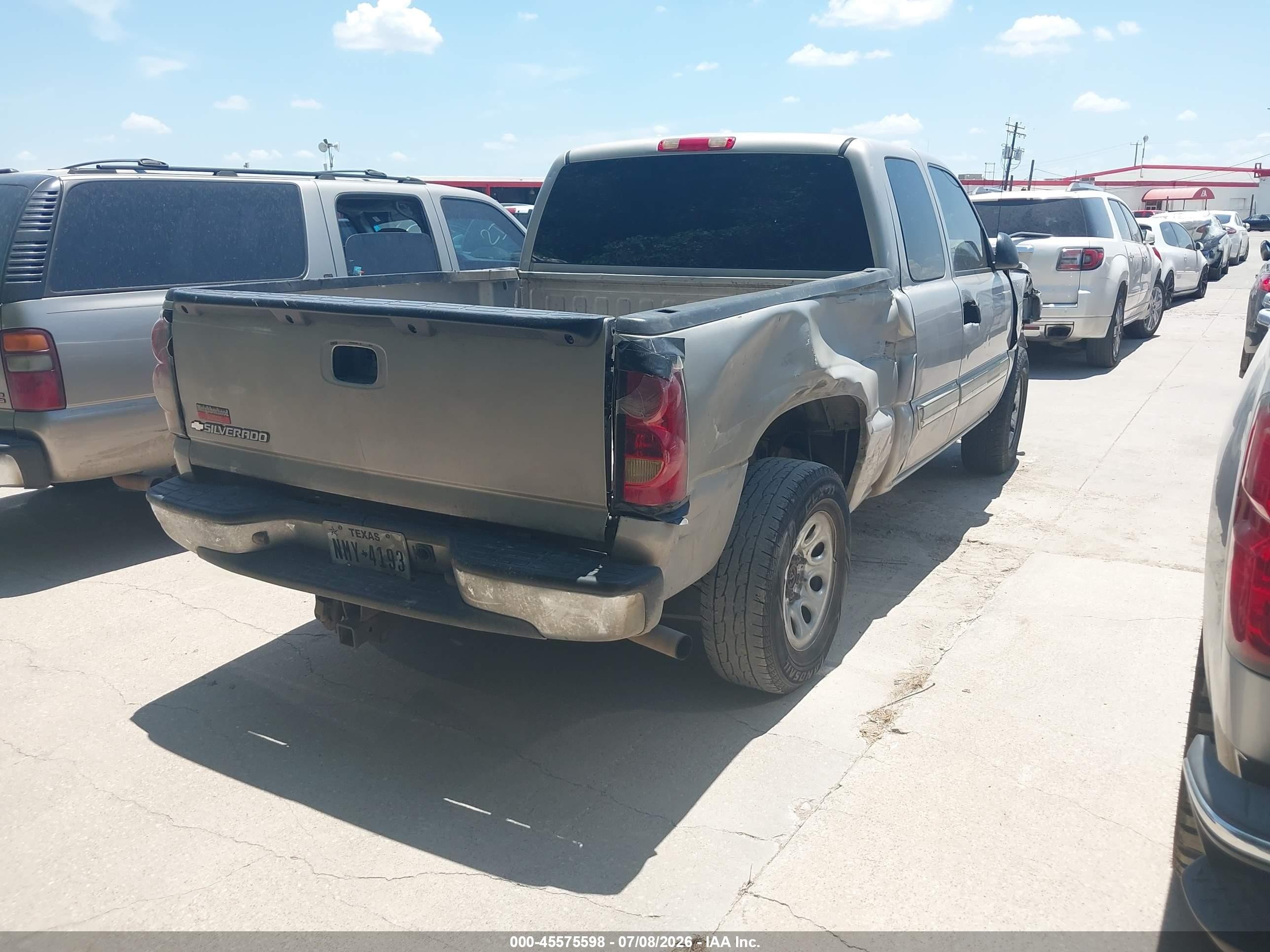 2006 Chevrolet Silverado 1500 Lt1 Gray vin: 1GCEC19T46Z158913