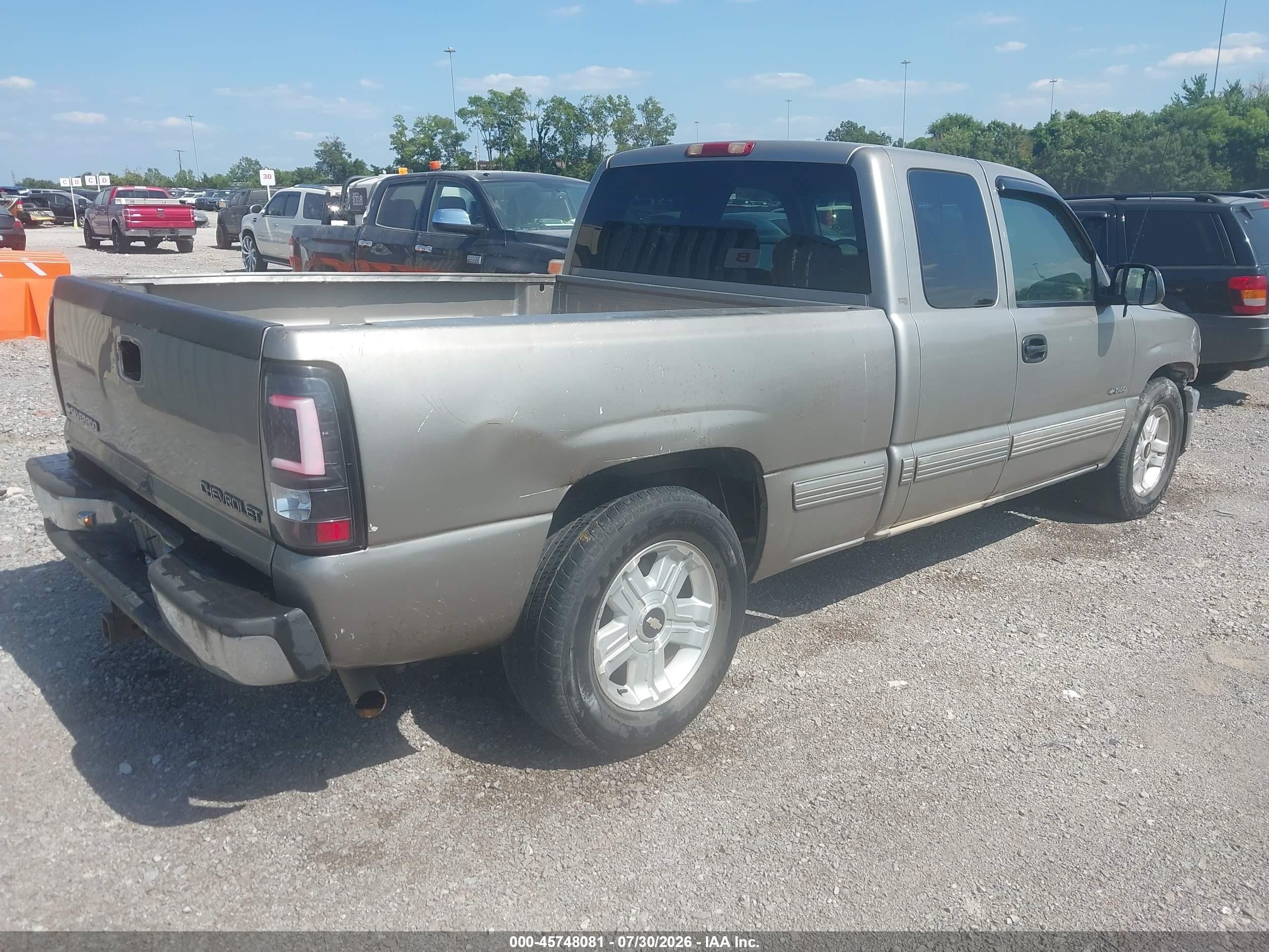 1999 Chevrolet Silverado 1500 Ls Tan vin: 1GCEC19T4XZ211241
