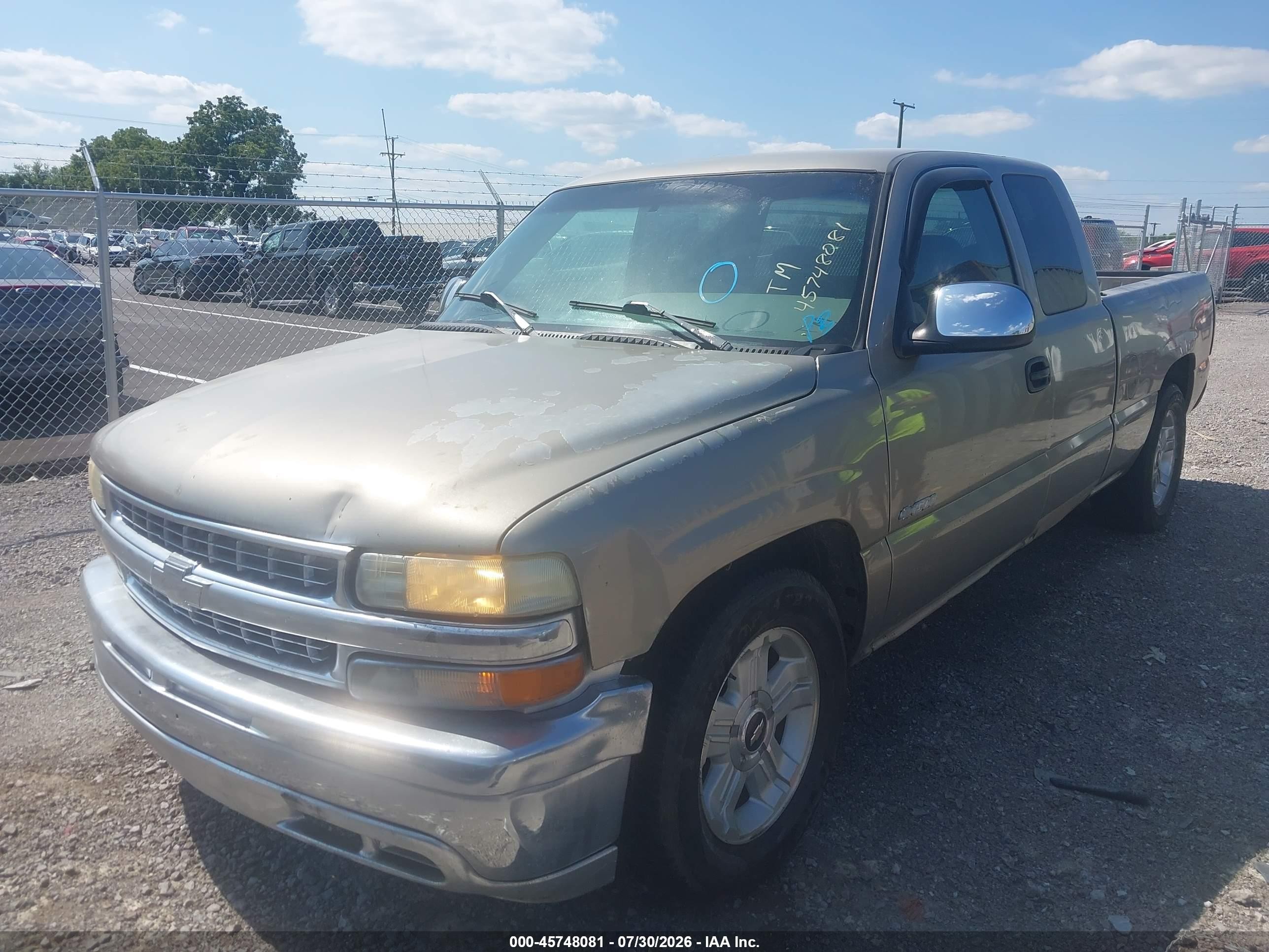 1999 Chevrolet Silverado 1500 Ls Tan vin: 1GCEC19T4XZ211241