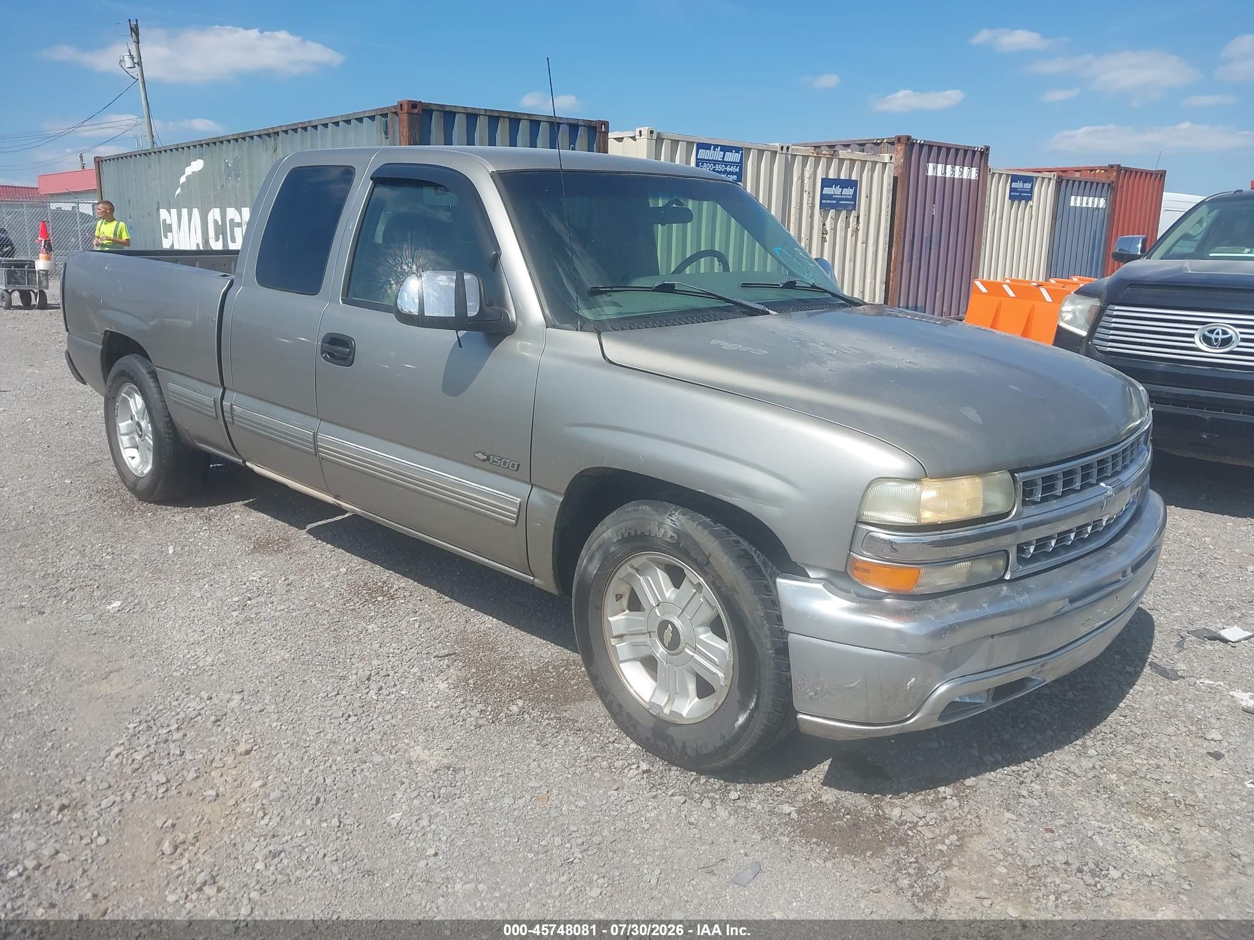 1999 Chevrolet Silverado 1500 Ls Tan vin: 1GCEC19T4XZ211241