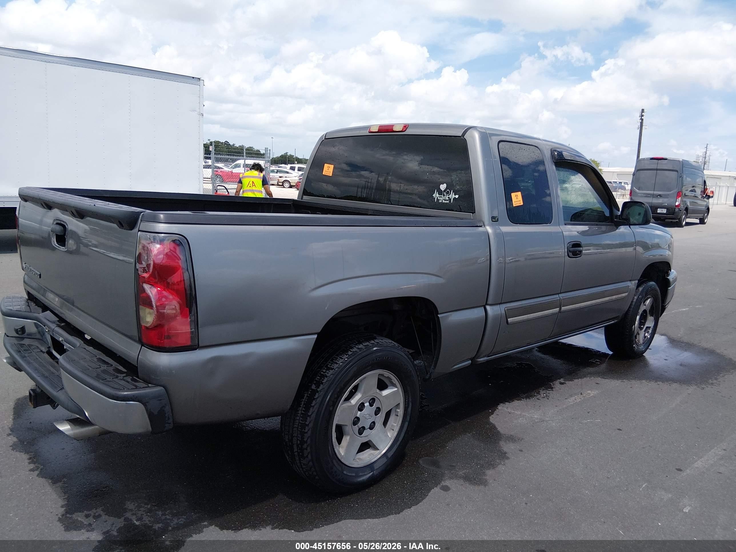 2006 Chevrolet Silverado 1500 Lt2 Silver vin: 1GCEC19T56Z224529