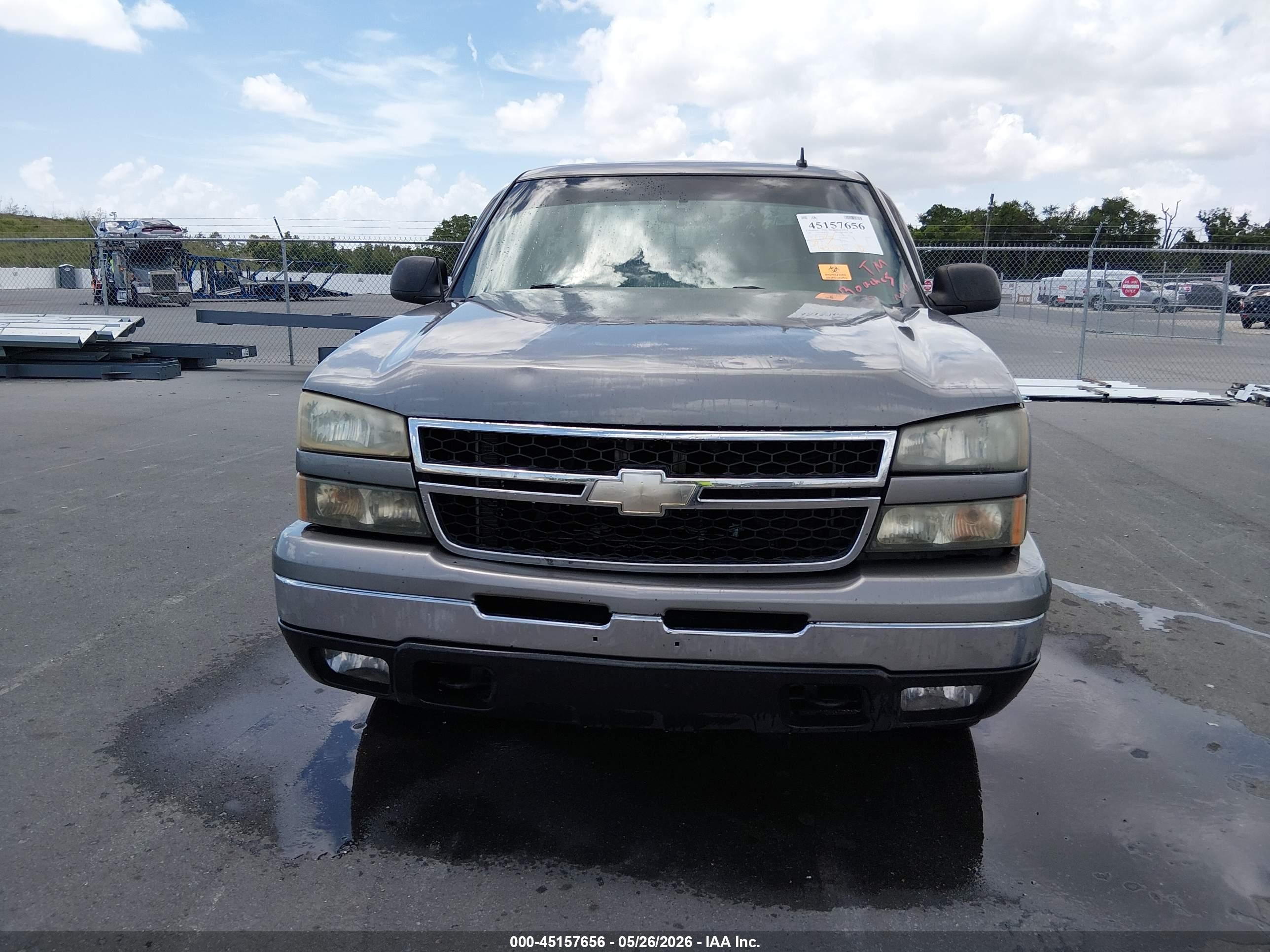 2006 Chevrolet Silverado 1500 Lt2 Silver vin: 1GCEC19T56Z224529