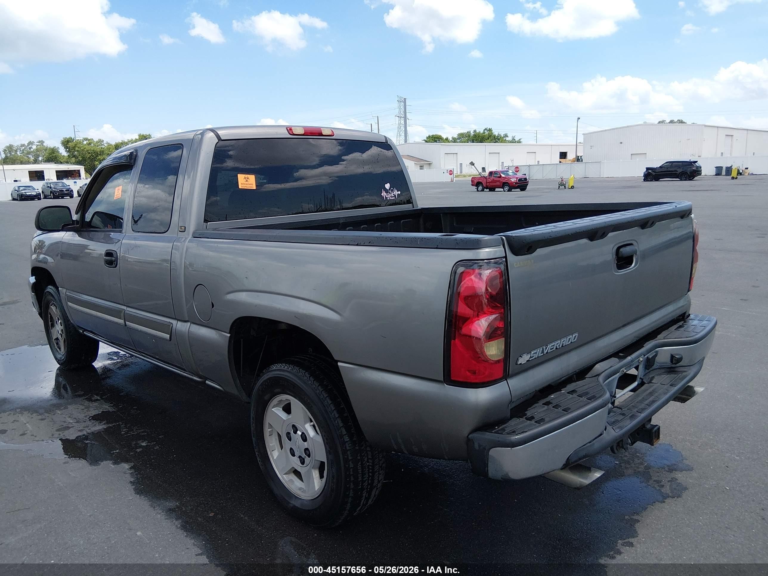 2006 Chevrolet Silverado 1500 Lt2 Silver vin: 1GCEC19T56Z224529