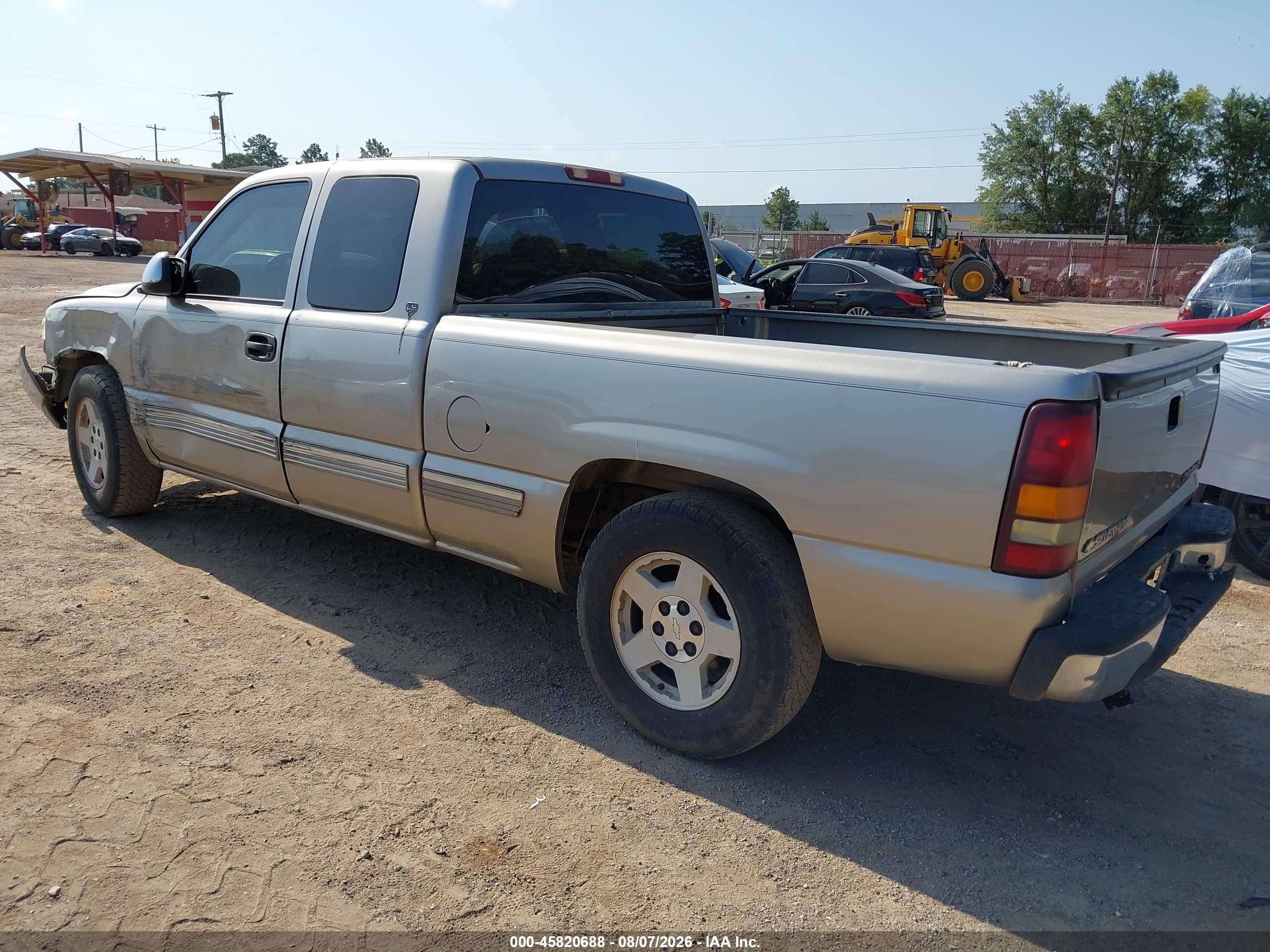 2000 Chevrolet Silverado 1500 Ls Tan vin: 1GCEC19T5YZ142237