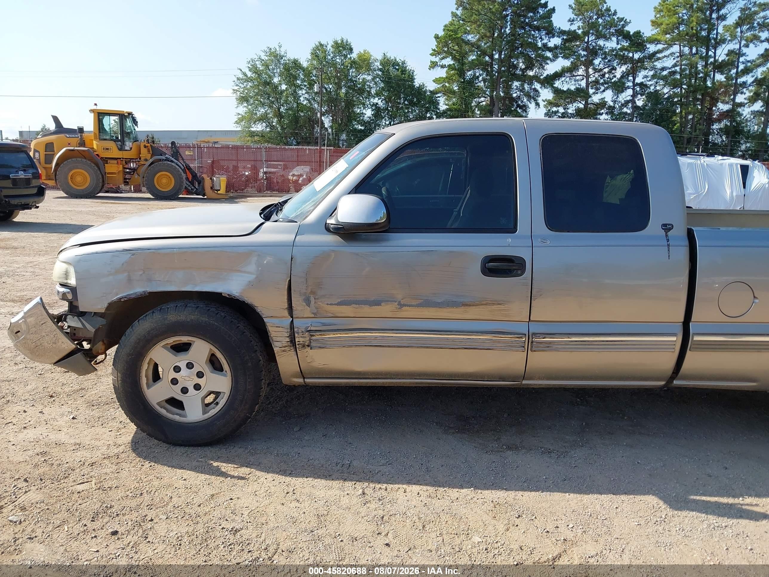 2000 Chevrolet Silverado 1500 Ls Tan vin: 1GCEC19T5YZ142237