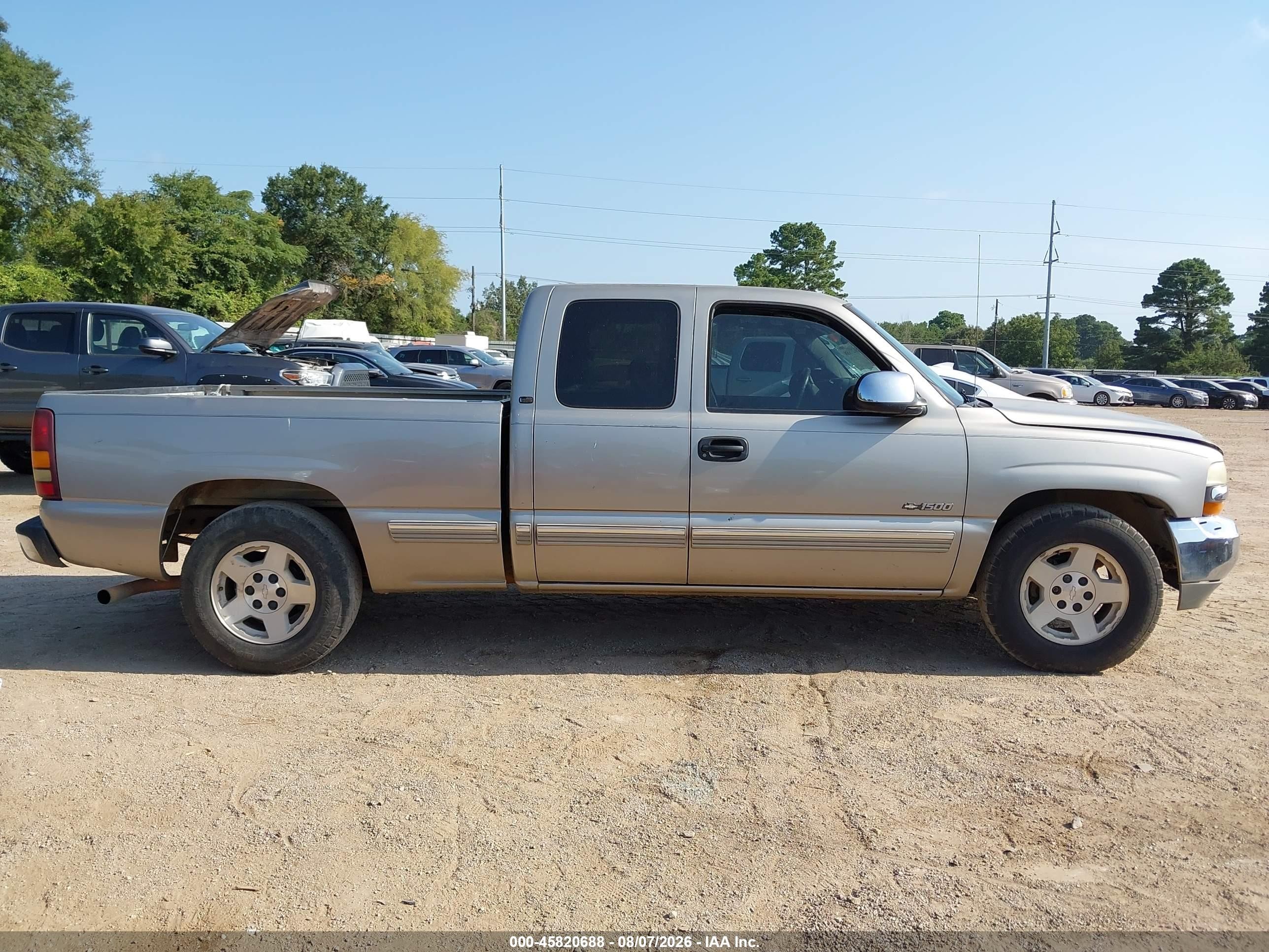 2000 Chevrolet Silverado 1500 Ls Tan vin: 1GCEC19T5YZ142237