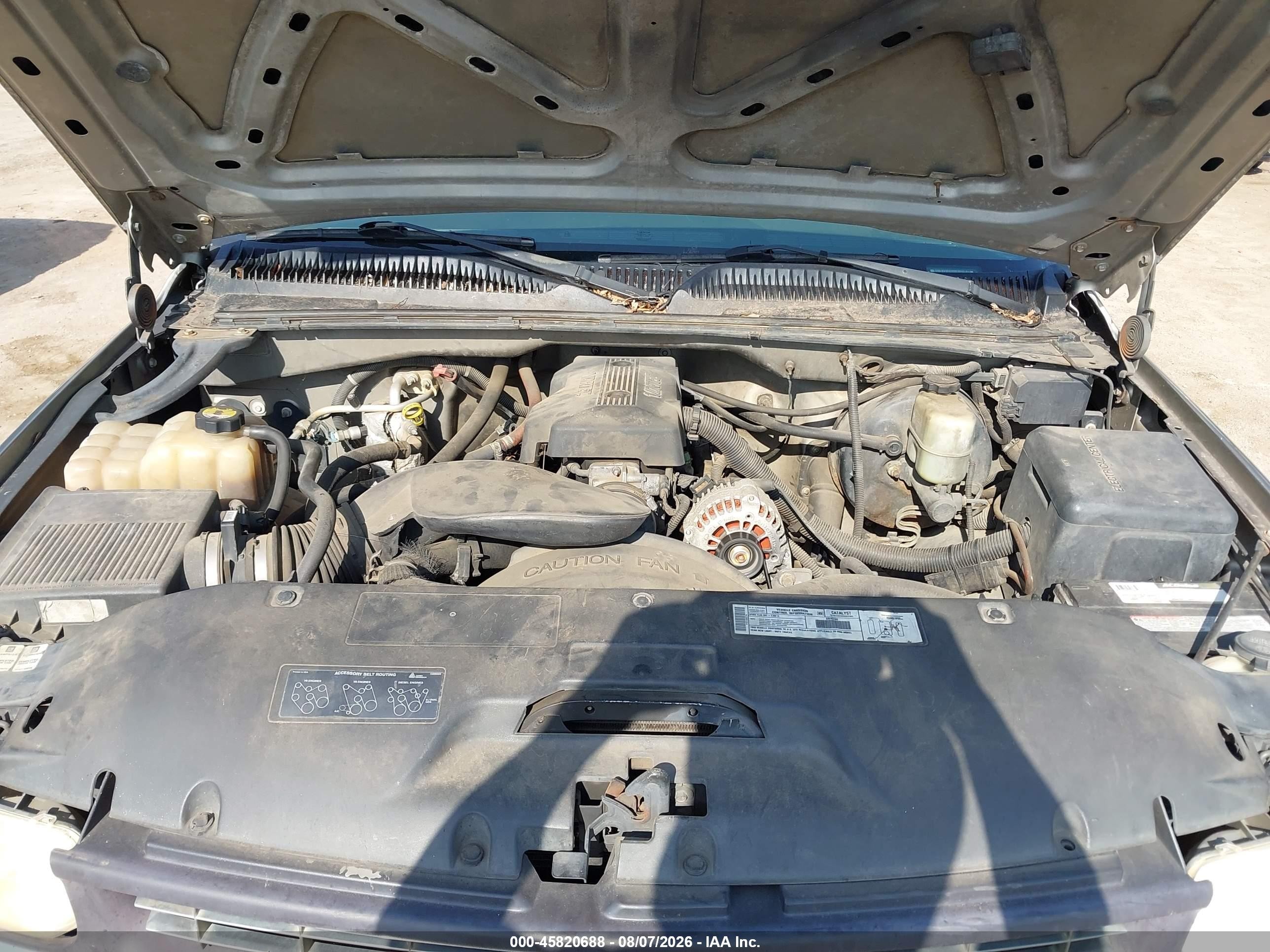 2000 Chevrolet Silverado 1500 Ls Tan vin: 1GCEC19T5YZ142237