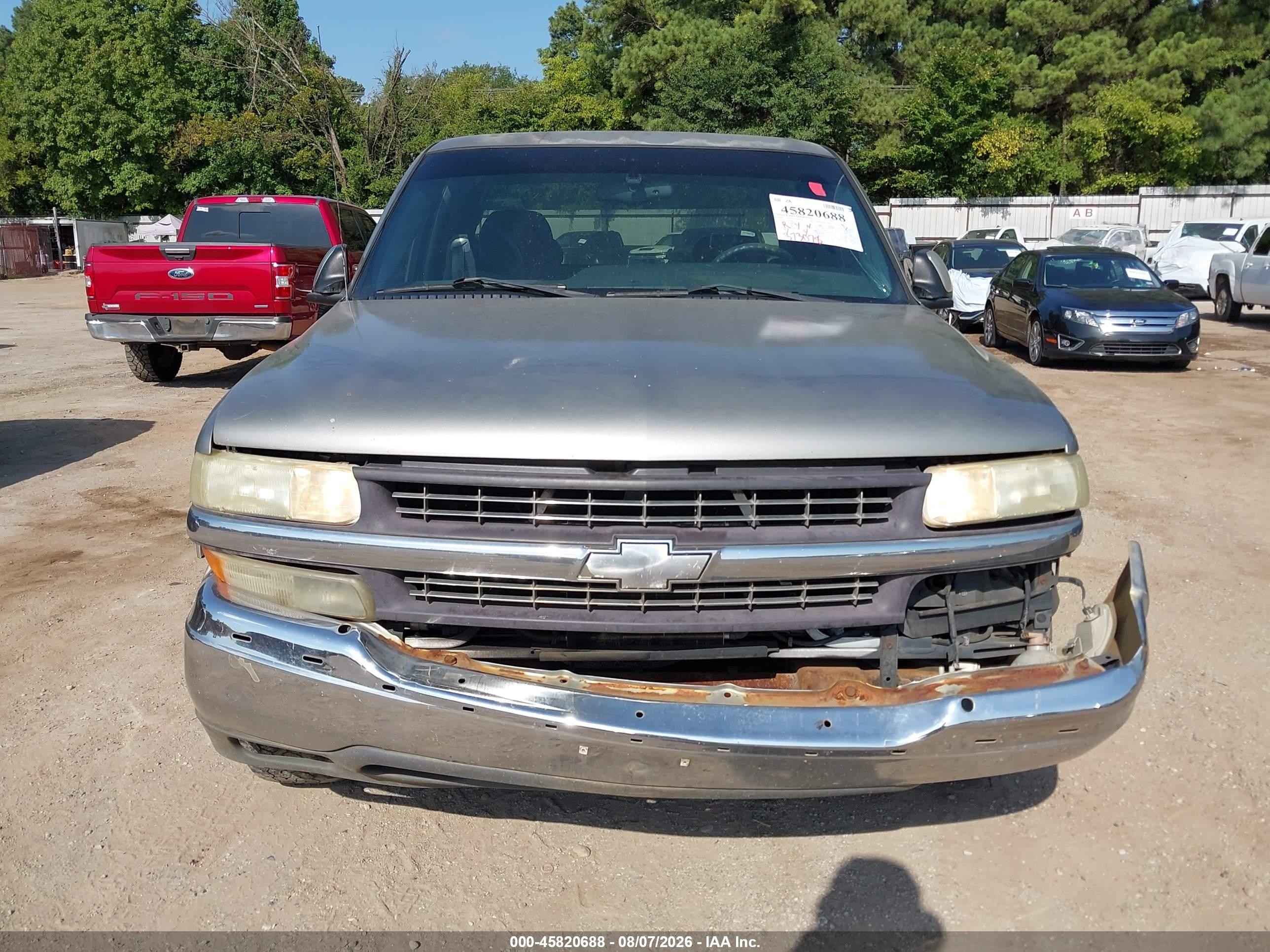 2000 Chevrolet Silverado 1500 Ls Tan vin: 1GCEC19T5YZ142237